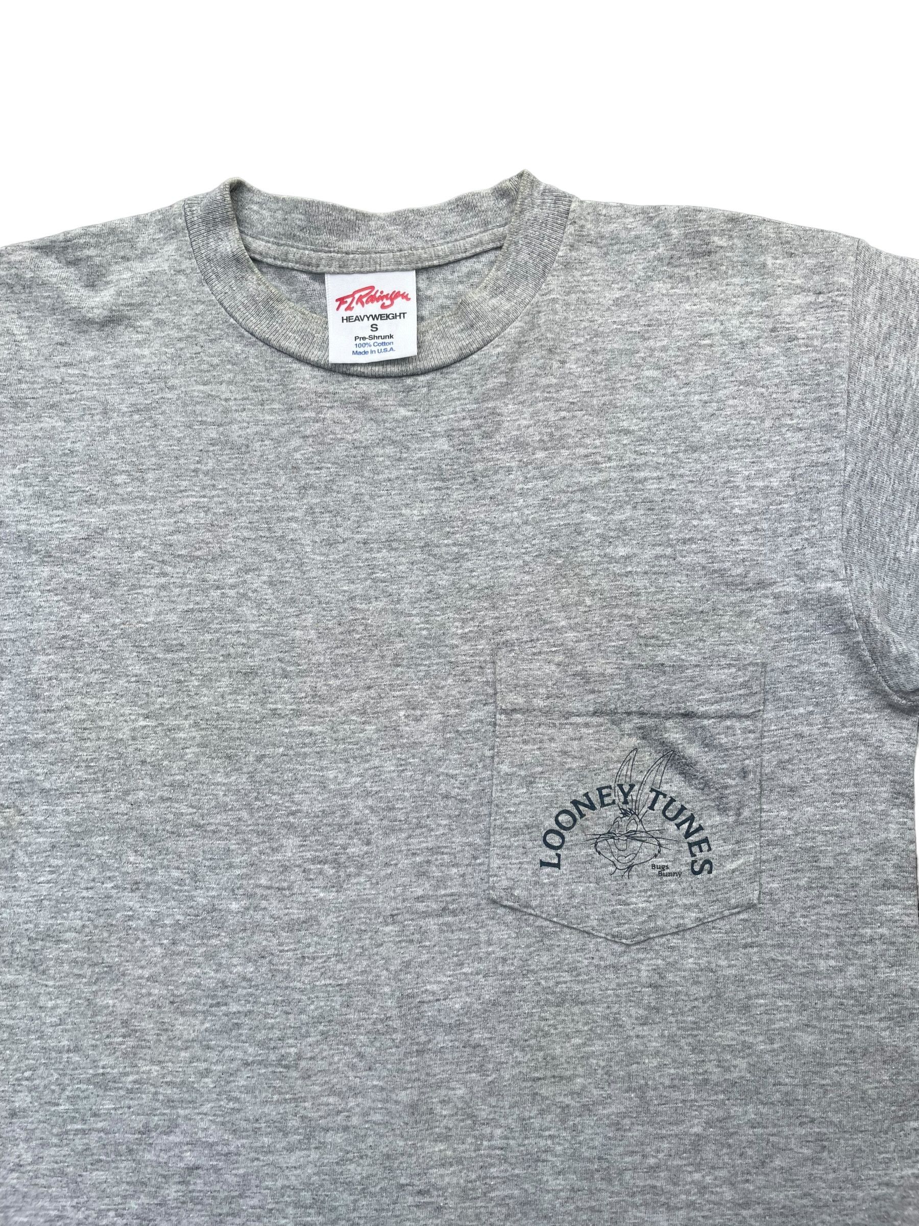 Warner Bros Vintage Bugs Bunny Single Pocket Tshirt Size US S / EU 44-46 / 1 - 3 Thumbnail