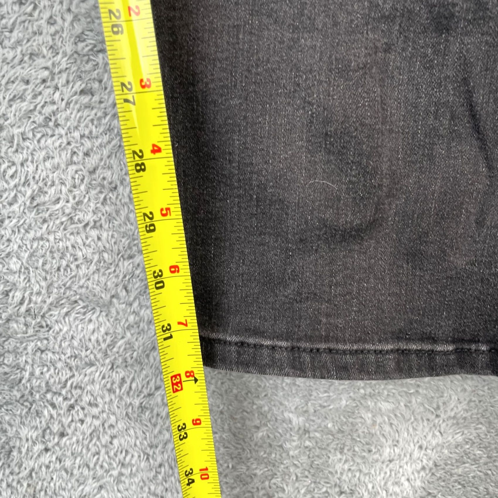 Wrangler VINTAGE Wrangler Jeans Womens 32x32 Black High Rise Bold Bootcut Denim Dark Wash Jeans Women Regular 5-Pocket Zipper Button Logo City Cowboy Thrift Size 24" / US 00 / IT 34 - 7 Thumbnail