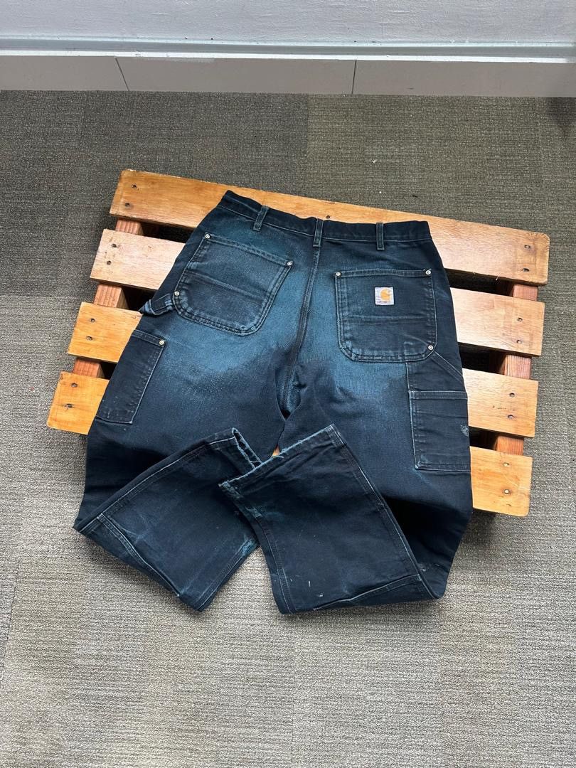 Carhartt VINTAGE 90s CARHARTT DOUBLE KNEE Size US 33 - 2 Thumbnail