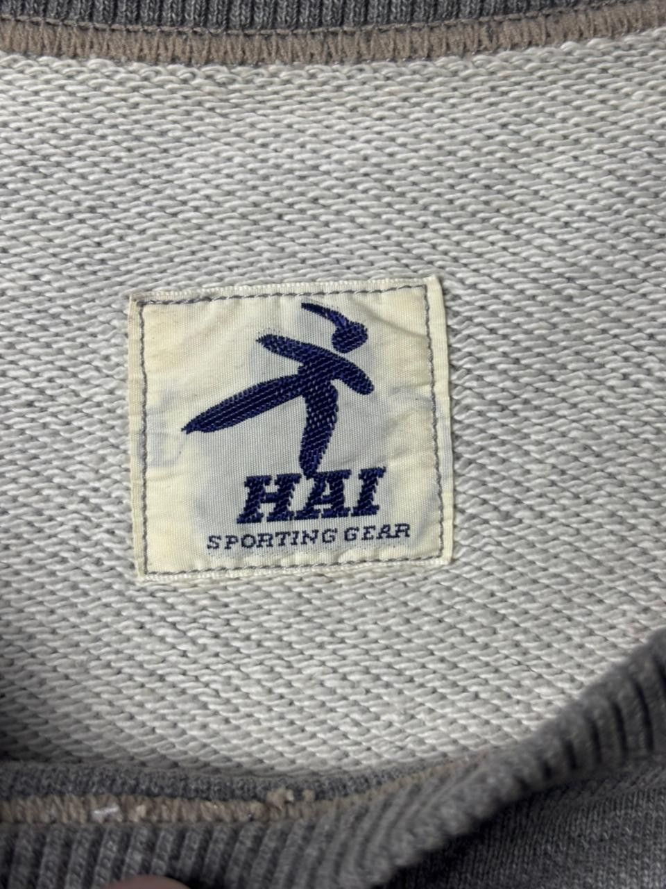 Hai Sporting Gear 1990s Hai Sporting Gear Stickman Sweatshirt Size US L / EU 52-54 / 3 - 5 Thumbnail