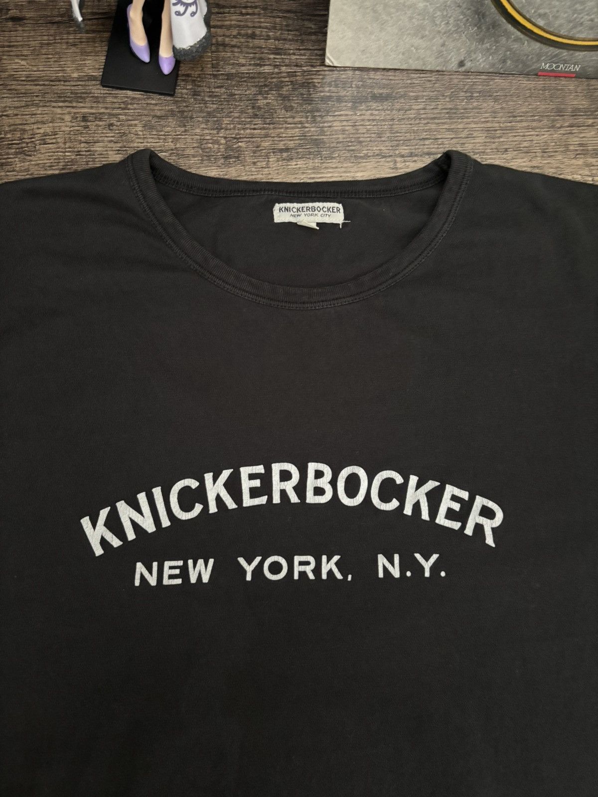 Knickerbocker Mfg Co 90s Knickerbocker Single Stitch Graphic Logo XL Tee Size US XXL / EU 58 / 5 - 1 Thumbnail