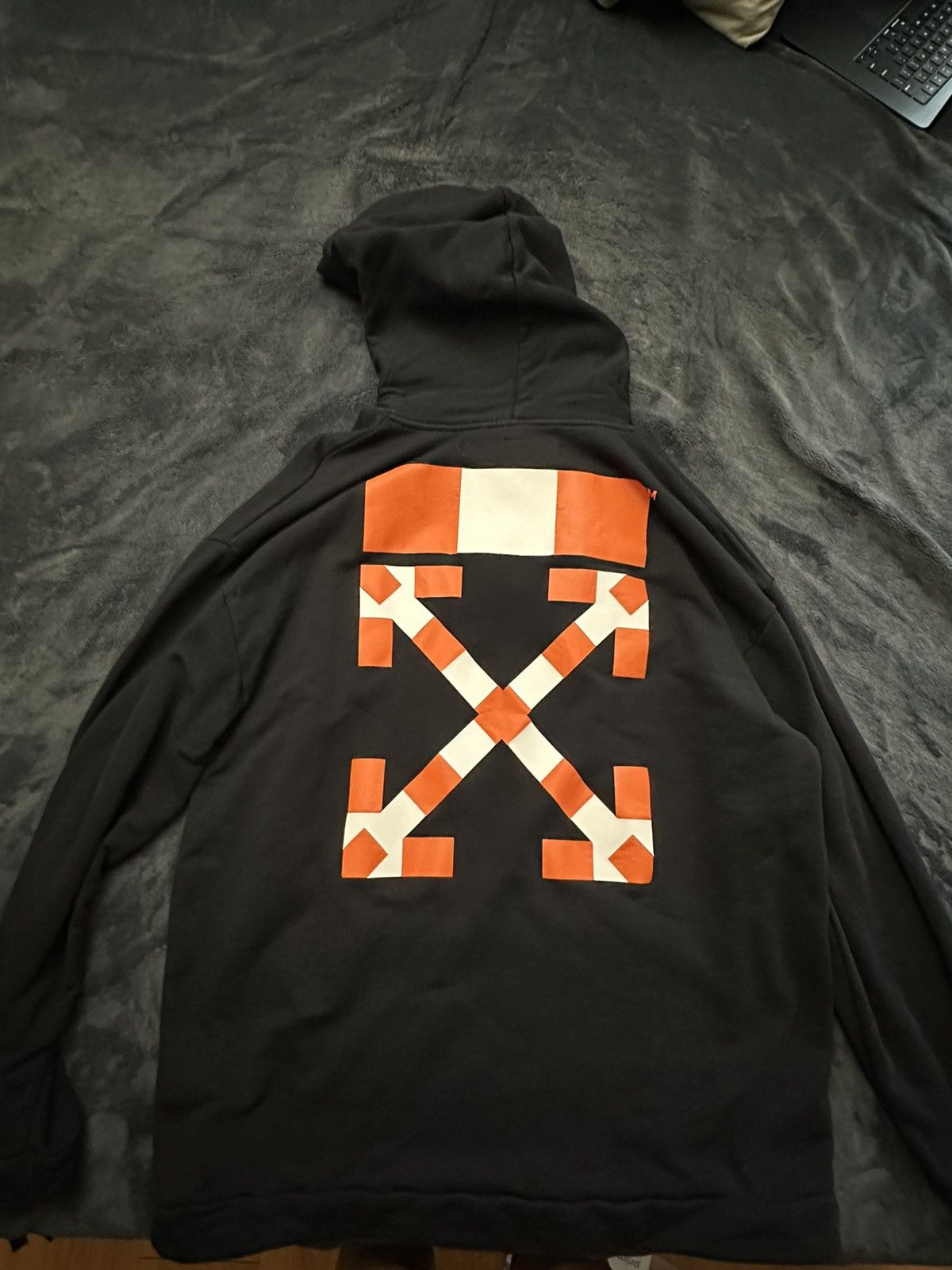 Off-White Off white black hoodie Size US S / EU 44-46 / 1 - 3 Thumbnail