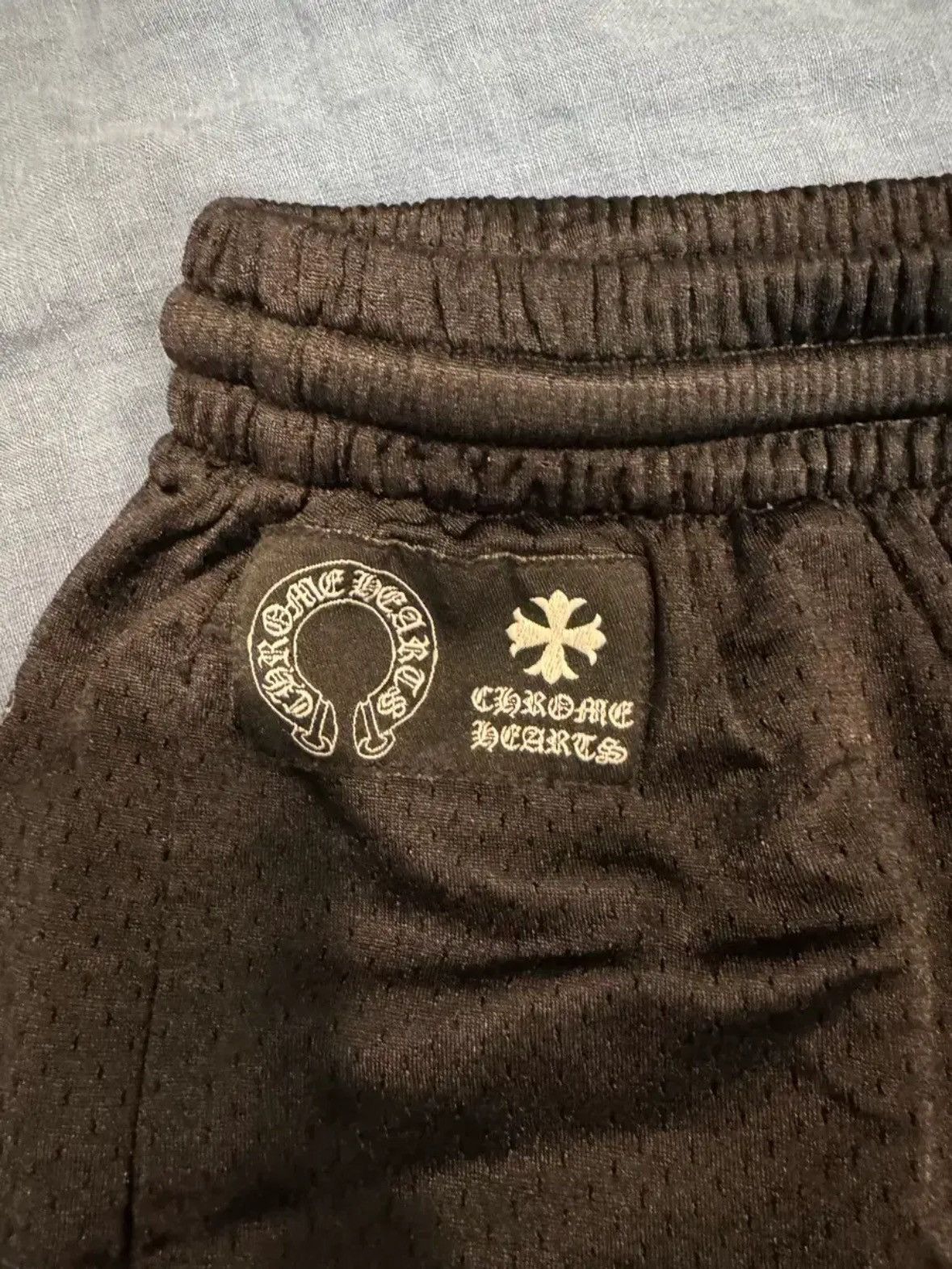 Chrome Hearts Mesh Varsity Shorts / Black Size US 34 / EU 50 - 3 Thumbnail