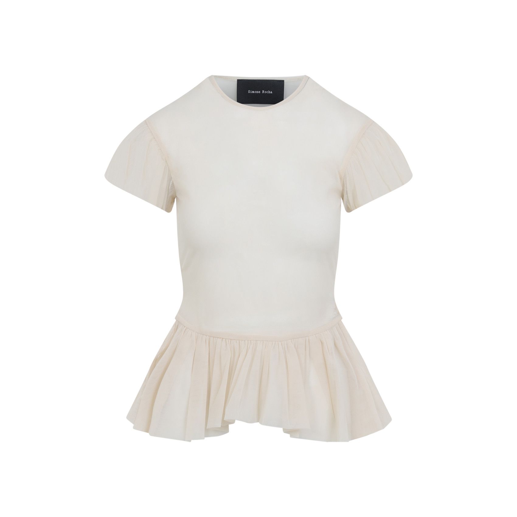 Simone Rocha Simone Rocha Sheer Ballet Peplum Top Size XS / US 0-2 / IT 36-38 - 1 Thumbnail