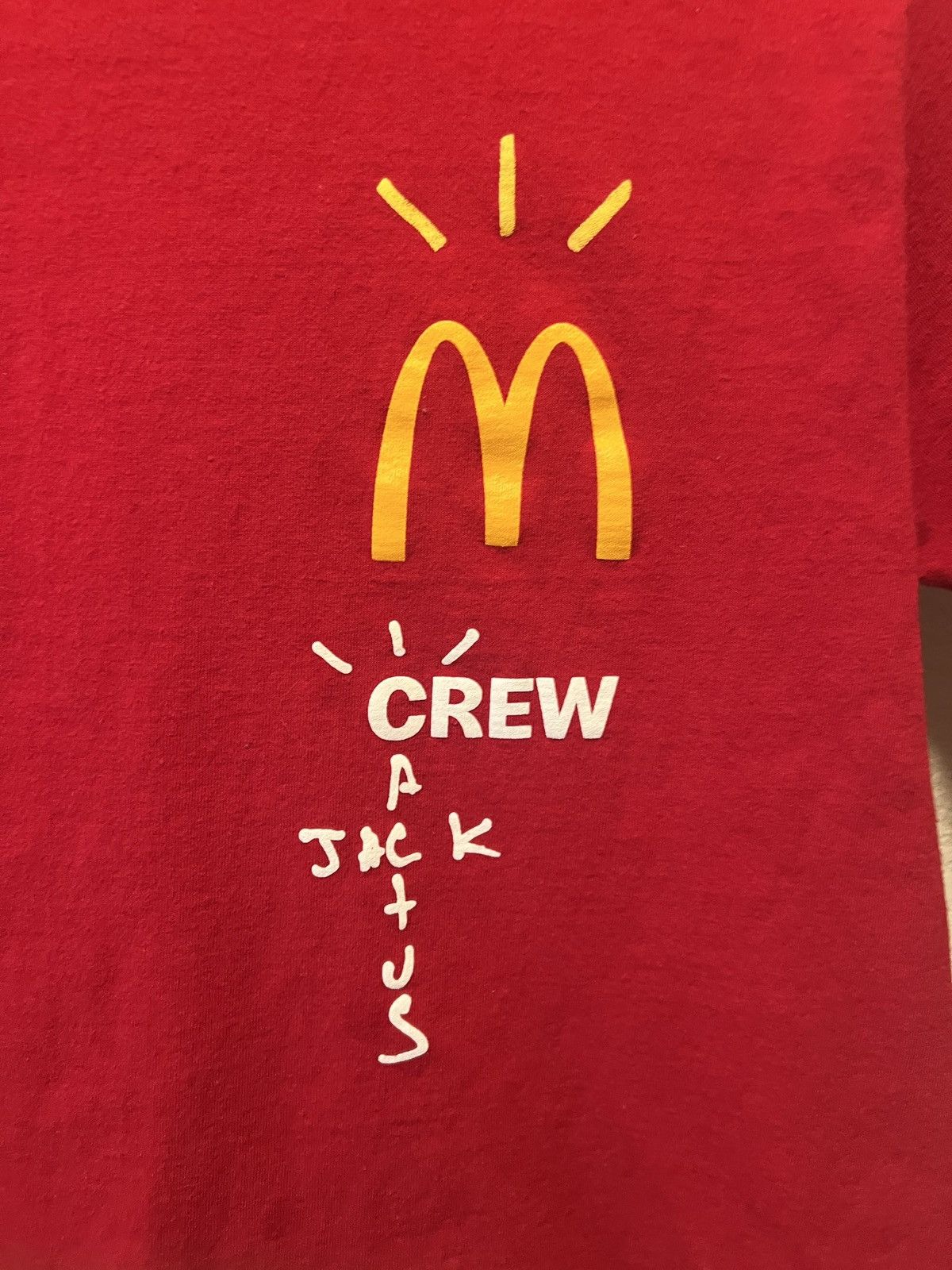 Travis Scott Travis Scott McDonalds T-Shirt Size US M / EU 48-50 / 2 - 3 Thumbnail