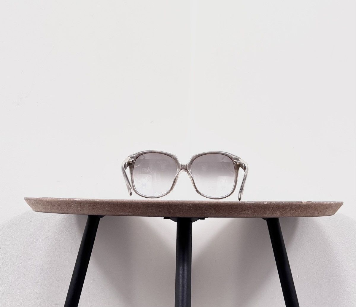 Emporio Armani Emporio Armani Oversized Sunglasses Grey/Brown EA9539/S Size ONE SIZE - 9 Thumbnail