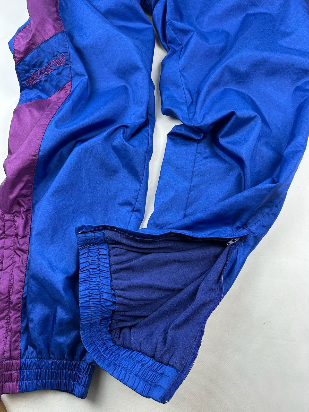 Adidas × Vintage RARE 90s Vintage Adidas Nylon Track Suit Jacket Pants techno Size US M / EU 48-50 / 2 - 15 Thumbnail