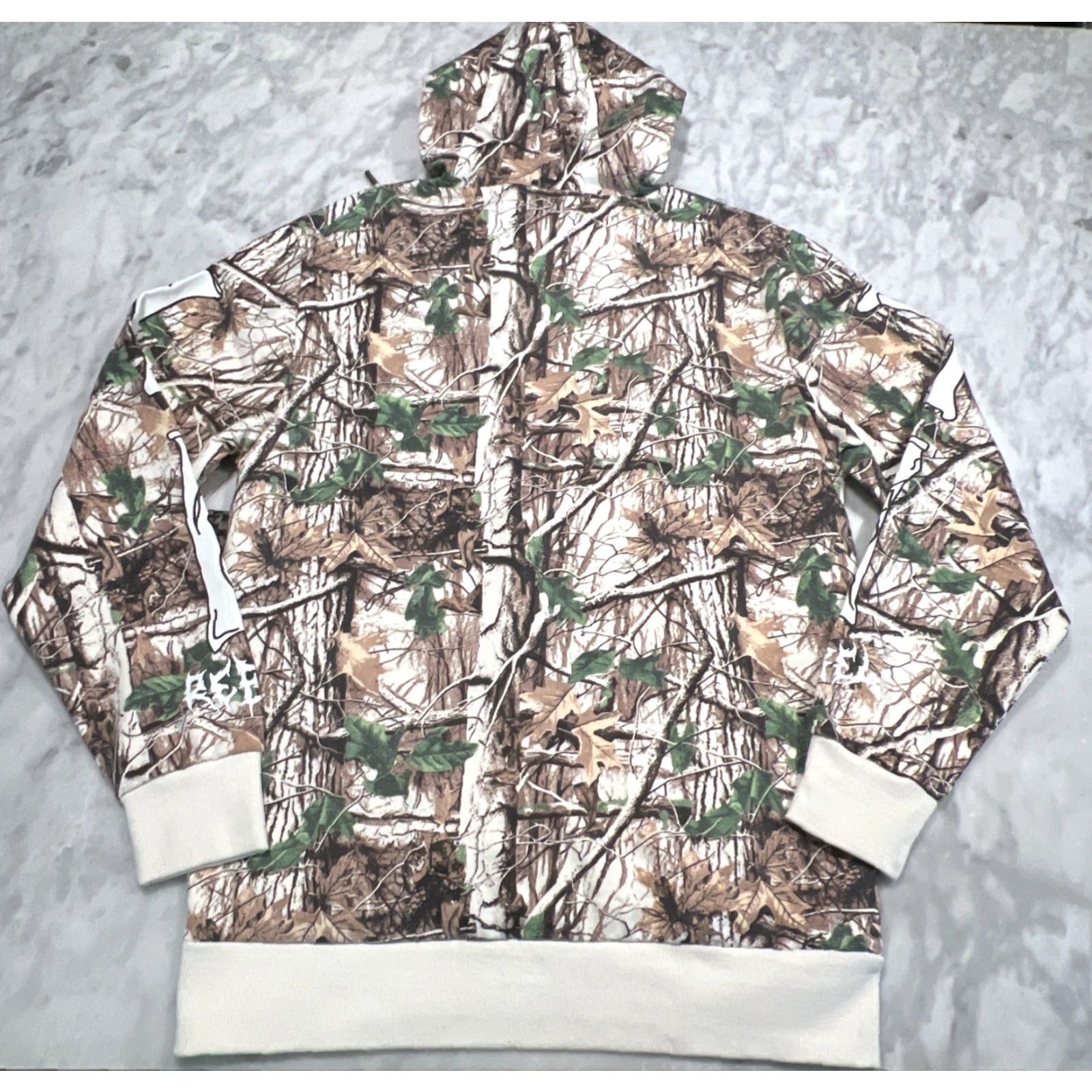 Vintage Rebel Vengeance Hoodie Sweatshirt Men Medium Camo Skeleton Pocket NWT Size US M / EU 48-50 / 2 - 5 Thumbnail