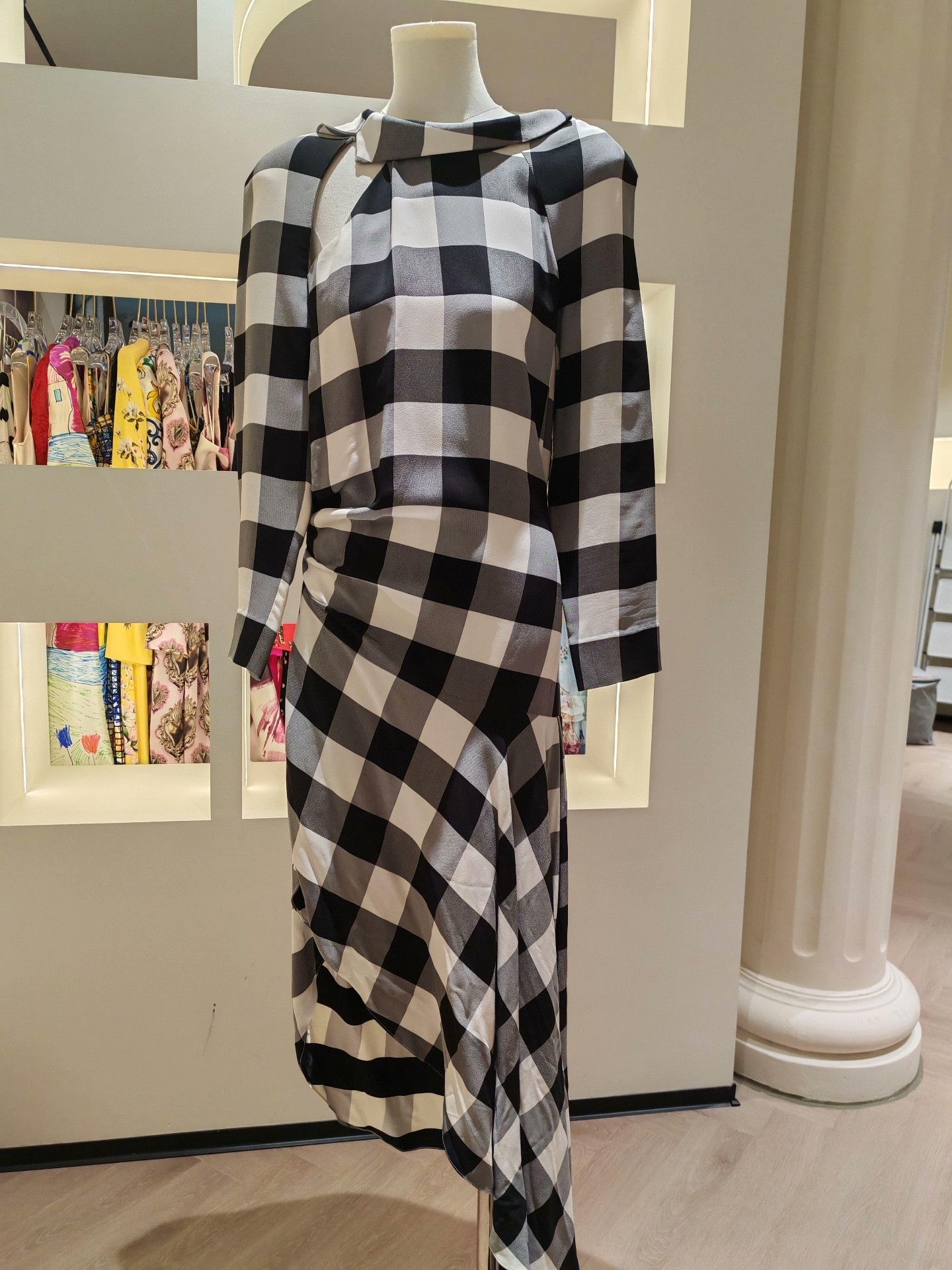 MONSE MONSE Plaid Designer Dress Size M / US 6-8 / IT 42-44 - 1 Thumbnail
