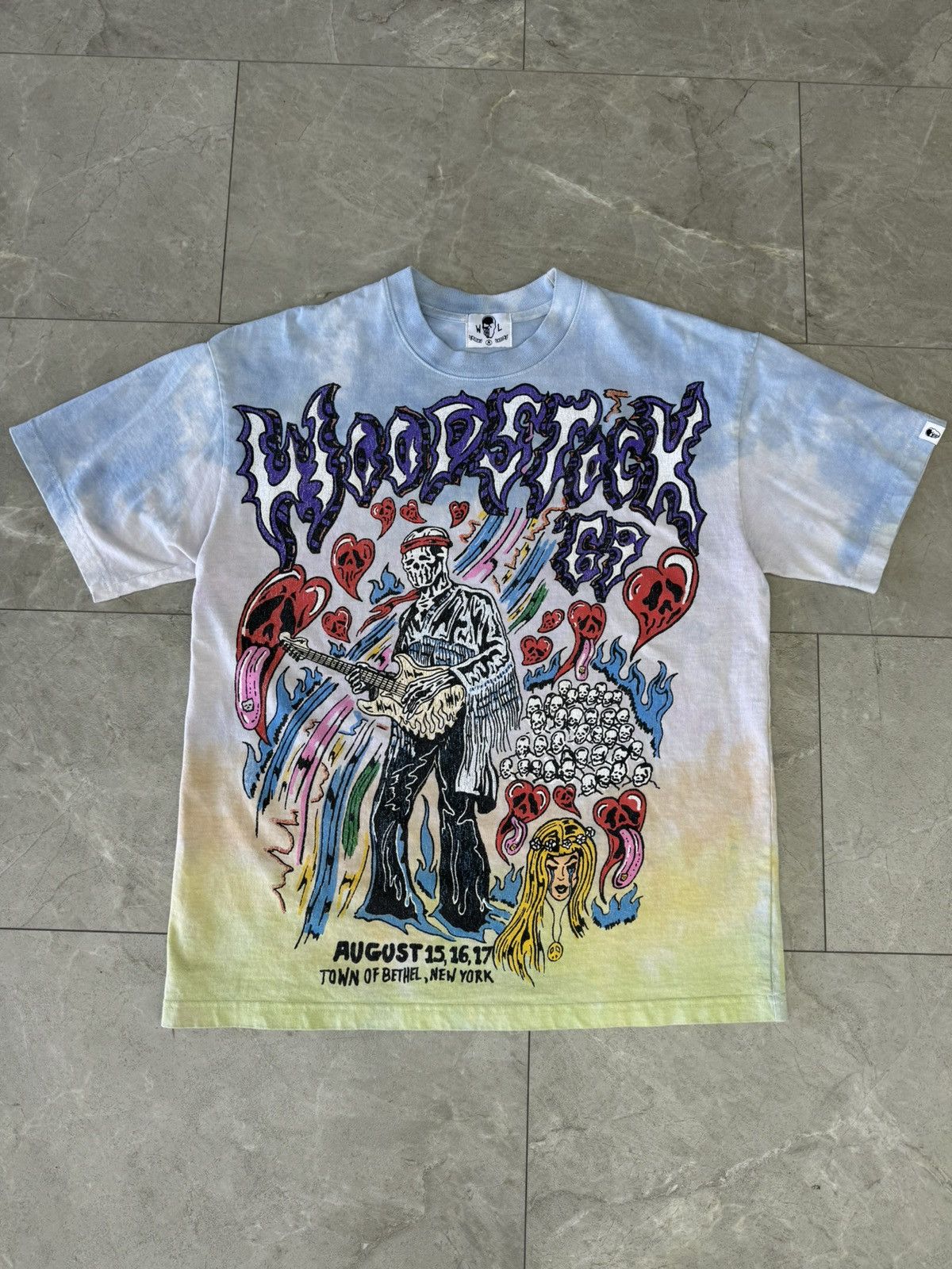 Warren Lotas Warren Lotas Woodstock Tie Dye Tee Size US M / EU 48-50 / 2 - 1 Thumbnail