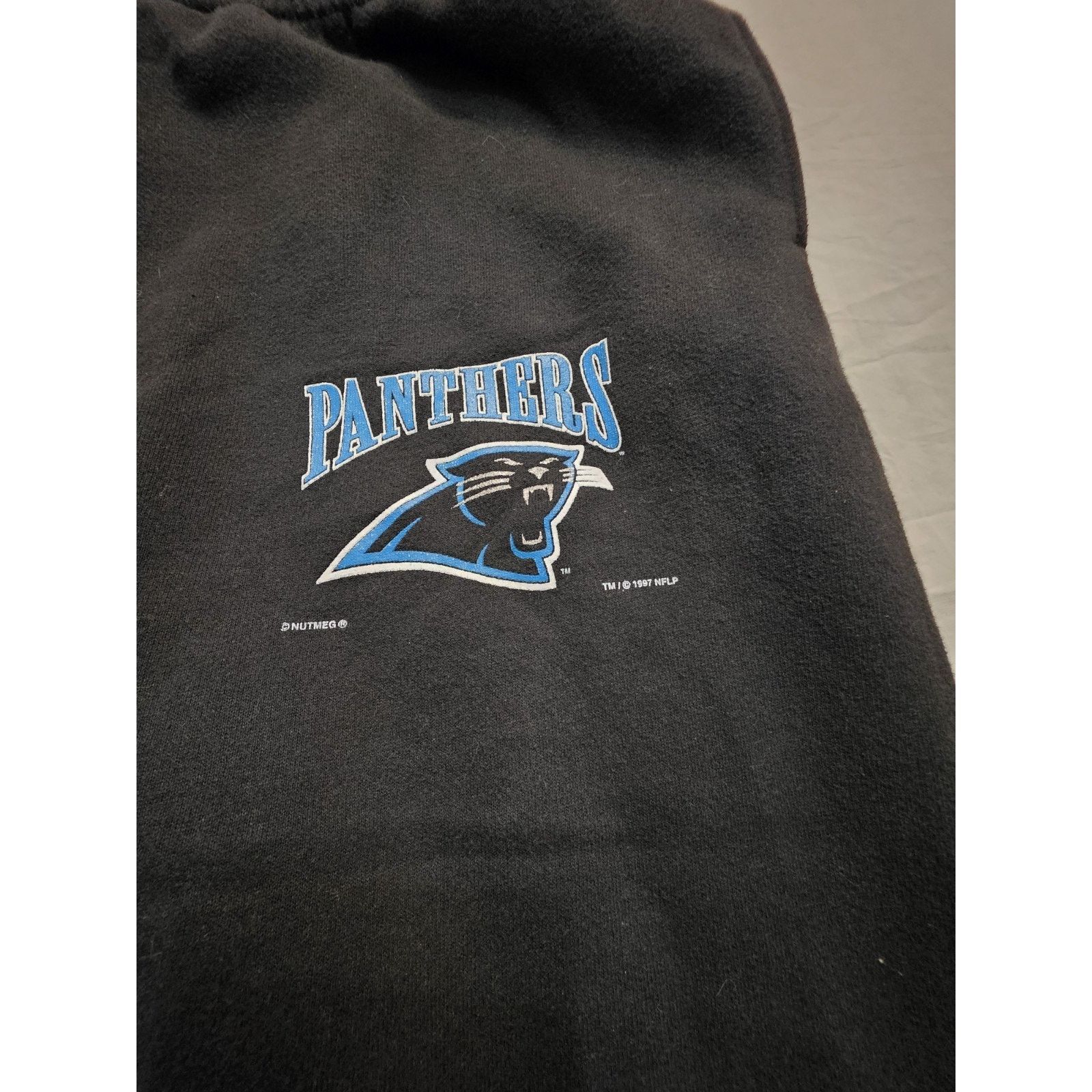 Nutmeg vintage 1990s LEE brand Carolina Panthers NFL Men's Size Xl Size US XL / EU 56 / 4 - 2 Thumbnail