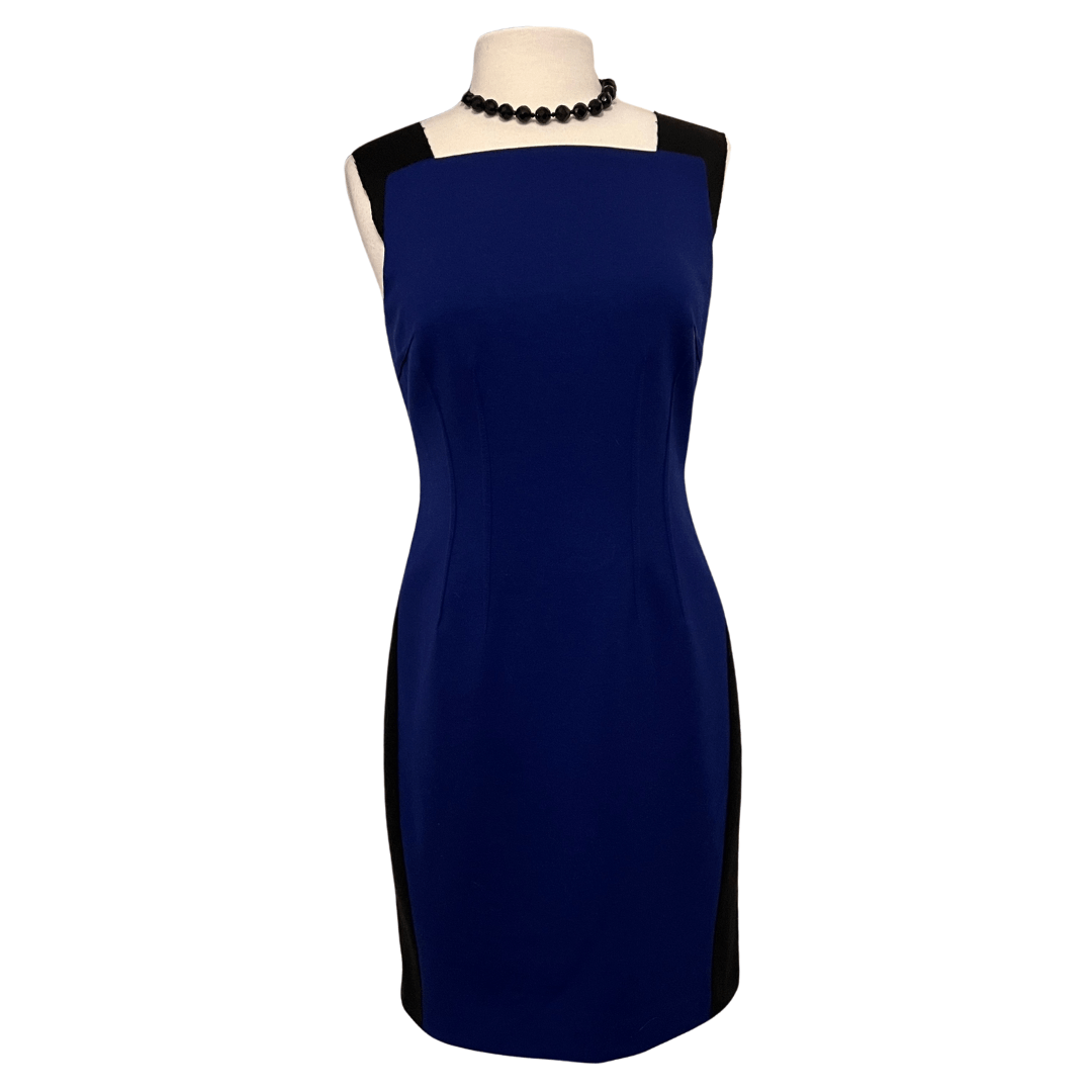 Elie Tahari T. Tahari Color Block Sheath Dress Size 6 Size M / US 6-8 / IT 42-44 - 1 Thumbnail