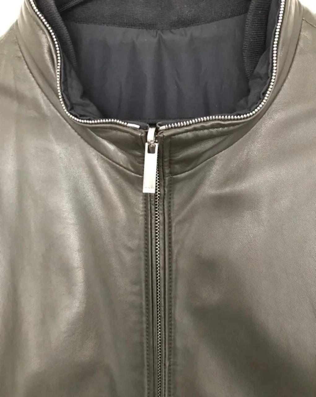 Hugo Boss 🔥Rare HUGO BOSS Leather Jacket Reversible Size US M / EU 48-50 / 2 - 6 Thumbnail