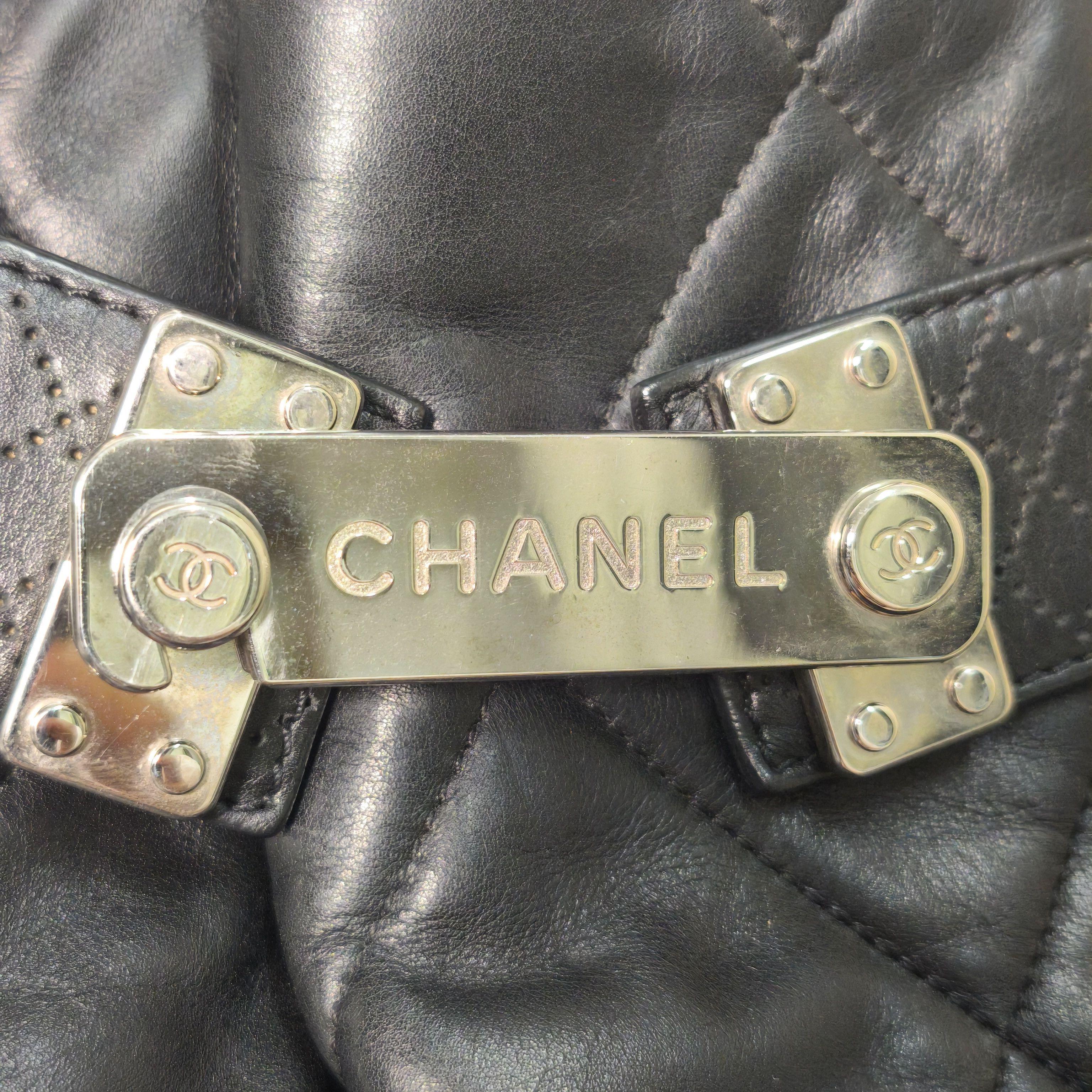 Chanel Chanel 2008 Vintage East West Expandable Strap Tote Size ONE SIZE - 4 Thumbnail