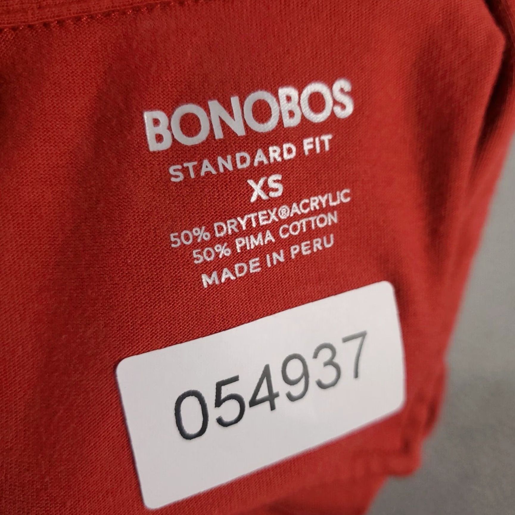 Bonobos Bonobos Polo Shirt Mens XS Red Casual Short Sleeve Activewear Classic Preppy Size US XS / EU 42 / 0 - 7 Thumbnail