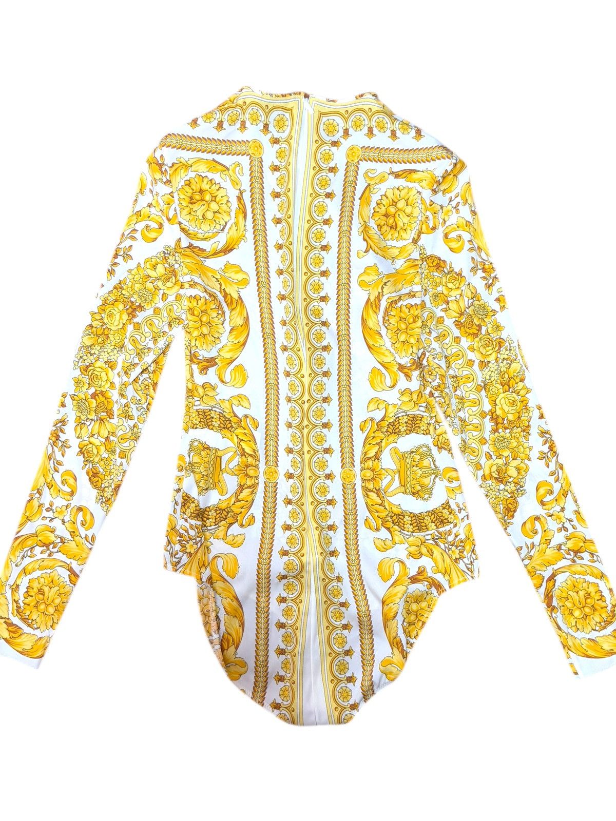 Versace Versace Baroque Silk Bodysuit Size 48 – New with Tags Size XL / US 12-14 / IT 48-50 - 2 Thumbnail