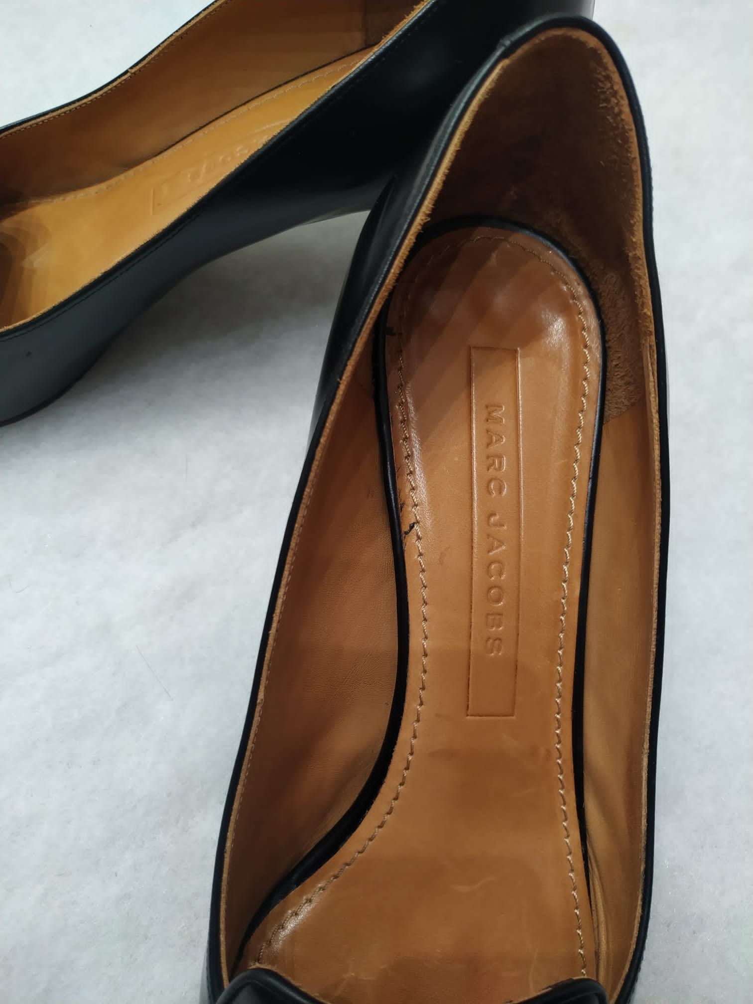 Marc Jacobs Black formal leather heels Marc Jacobs leather US 8 / 38,5 Size US 7.5 / IT 37.5 - 5 Thumbnail