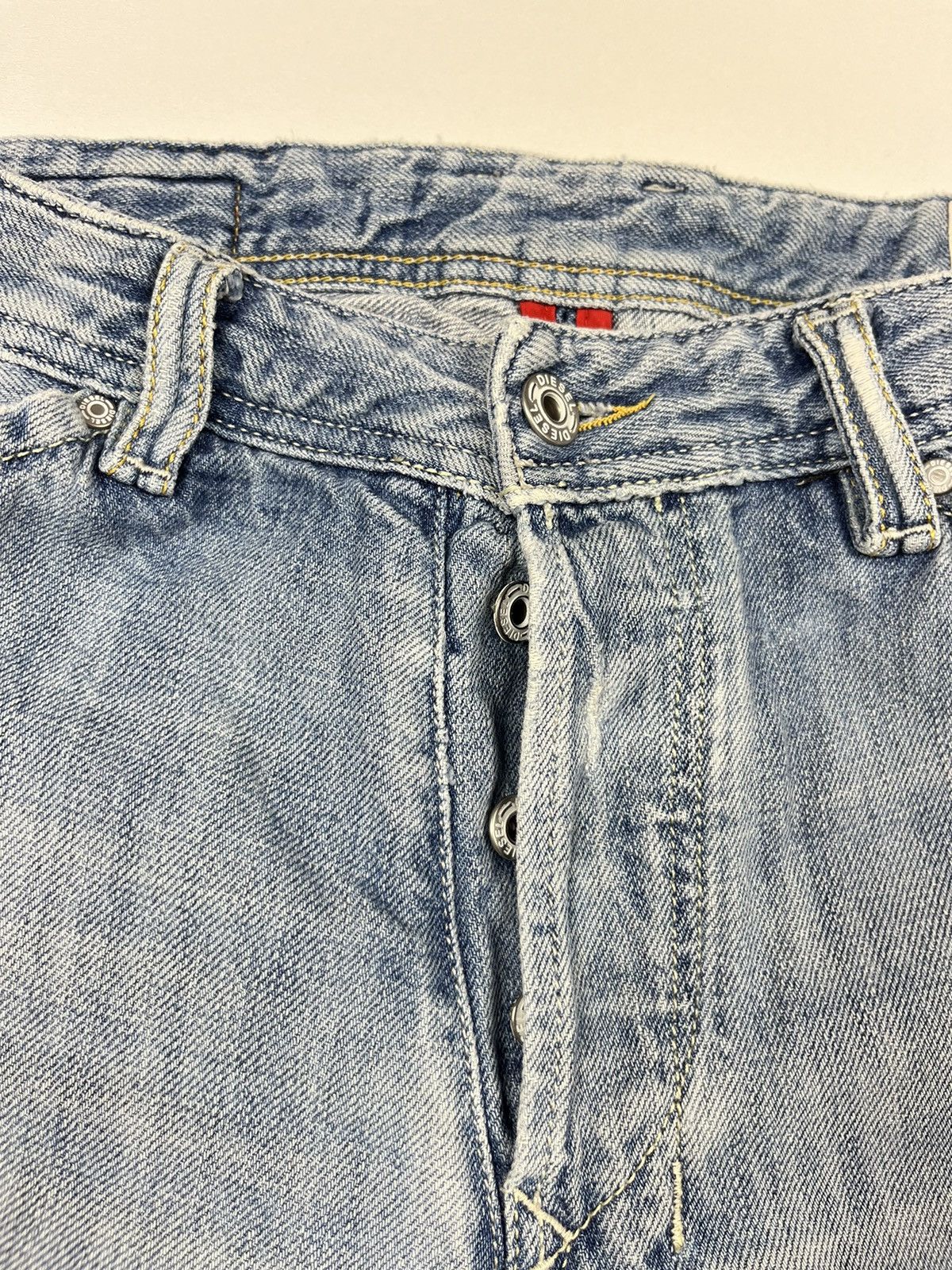 Diesel Vintage Diesel Braddo Carpenter Denim Pants Blue Size 30/34 Size US 30 / EU 46 - 14 Thumbnail