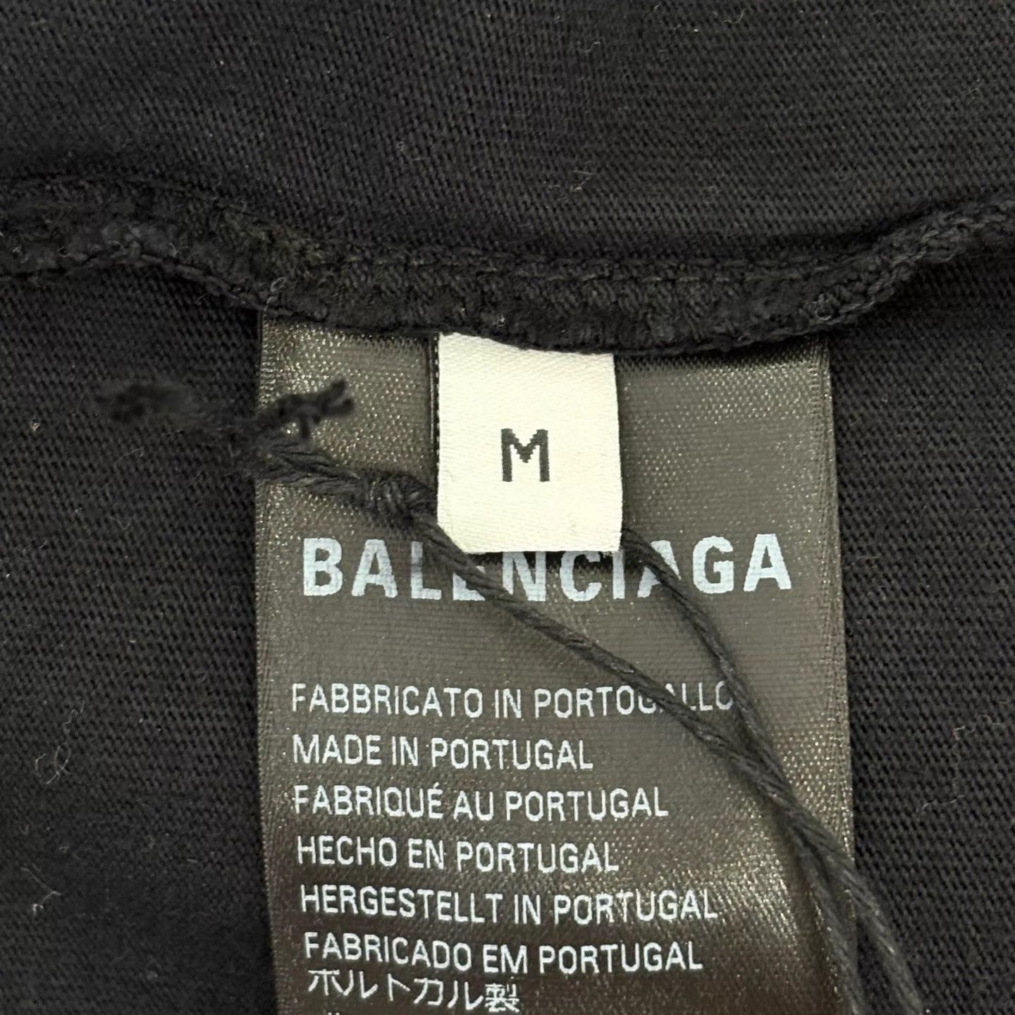 Balenciaga BLCG Distressed Graffiti SS Tee Dark Gray M BNWT Size M / US 6-8 / IT 42-44 - 5 Thumbnail