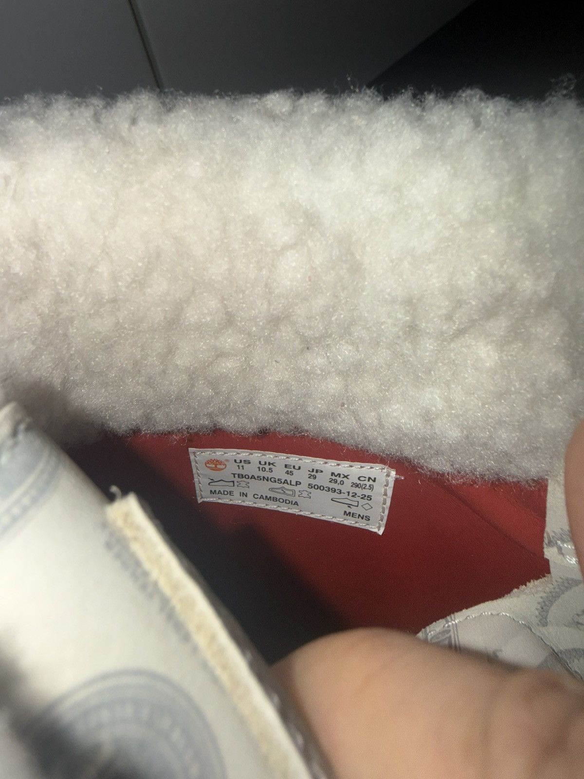 Maison Margiela × Supreme Supreme MM6 Maison Margiela Timberland Money 6 Inch Size US 11 / EU 44 - 10 Thumbnail