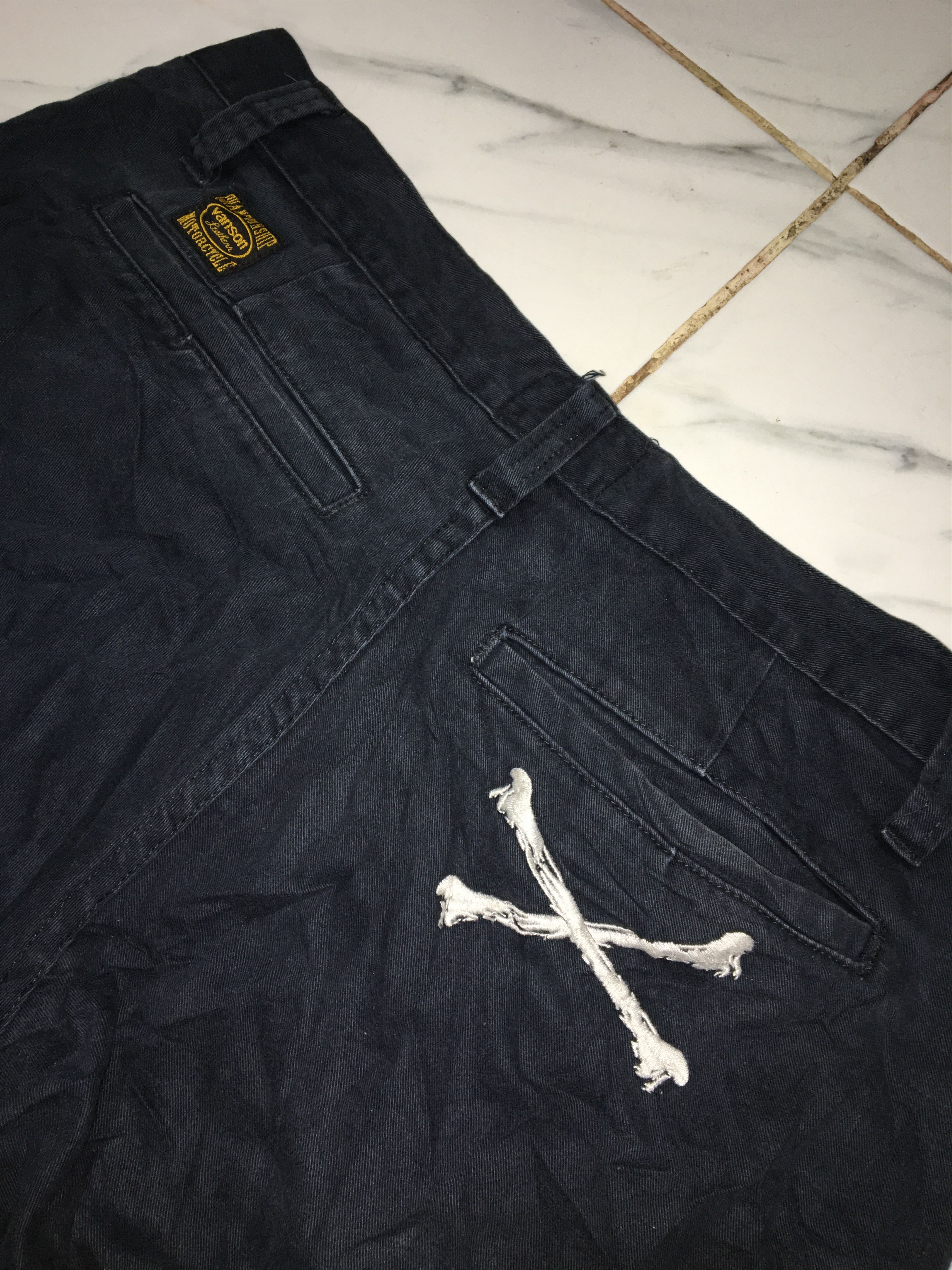 Vanson Leathers SHORTPANTS VANSON LEATHERS Size US 34 / EU 50 - 6 Thumbnail