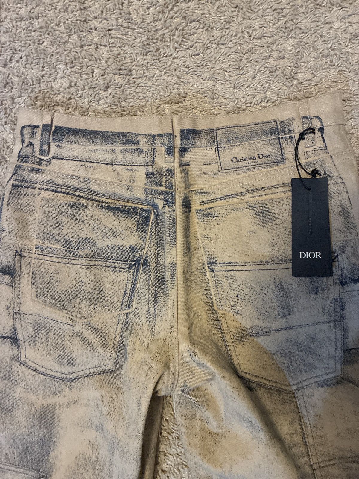 Dior DIOR Trompe L’oeil Carpenter Jeans Size US 30 / EU 46 - 6 Thumbnail