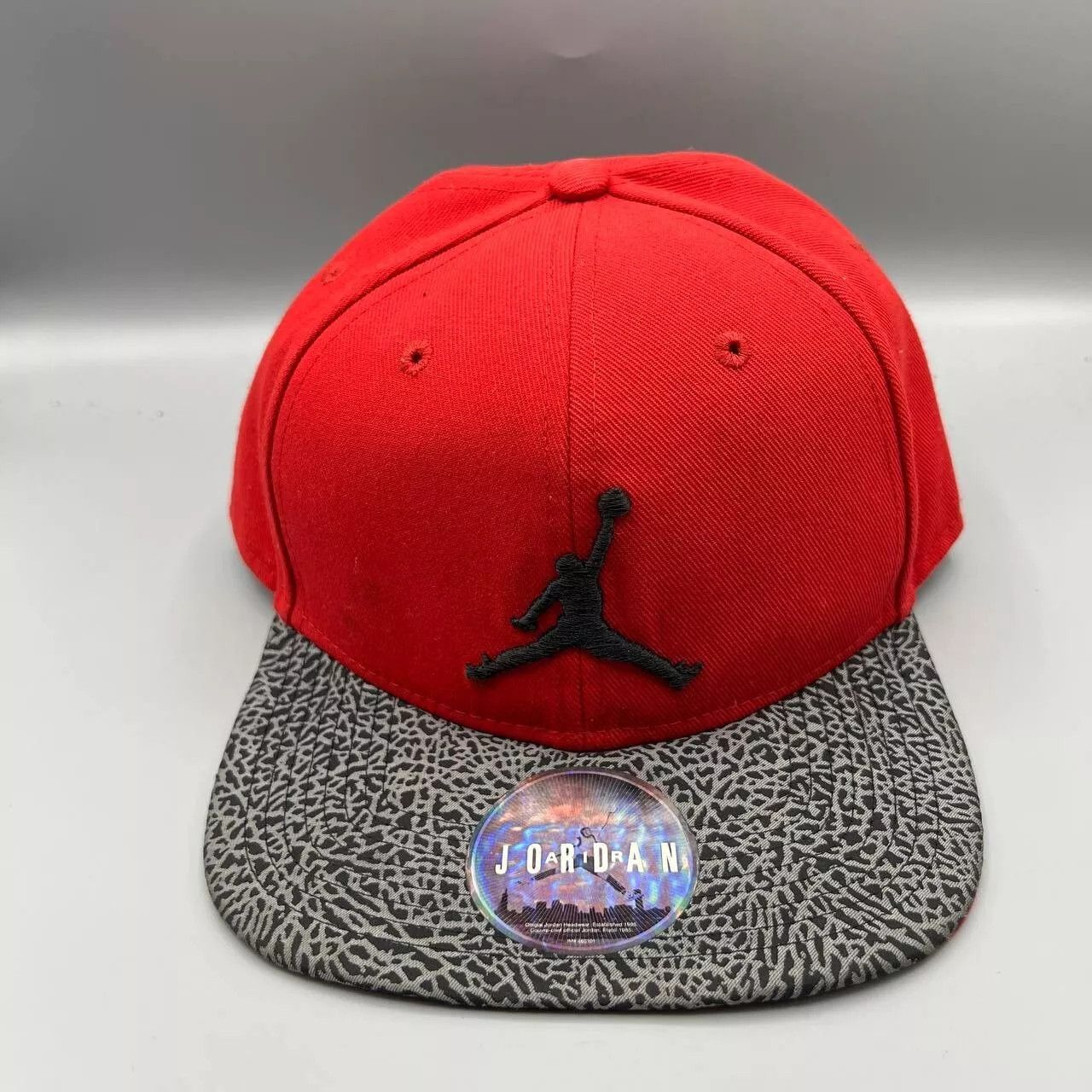 Jordan Brand Air Jordan Hat Men Cement Elephant Embroidered Logo SnapBack Size ONE SIZE - 1 Thumbnail