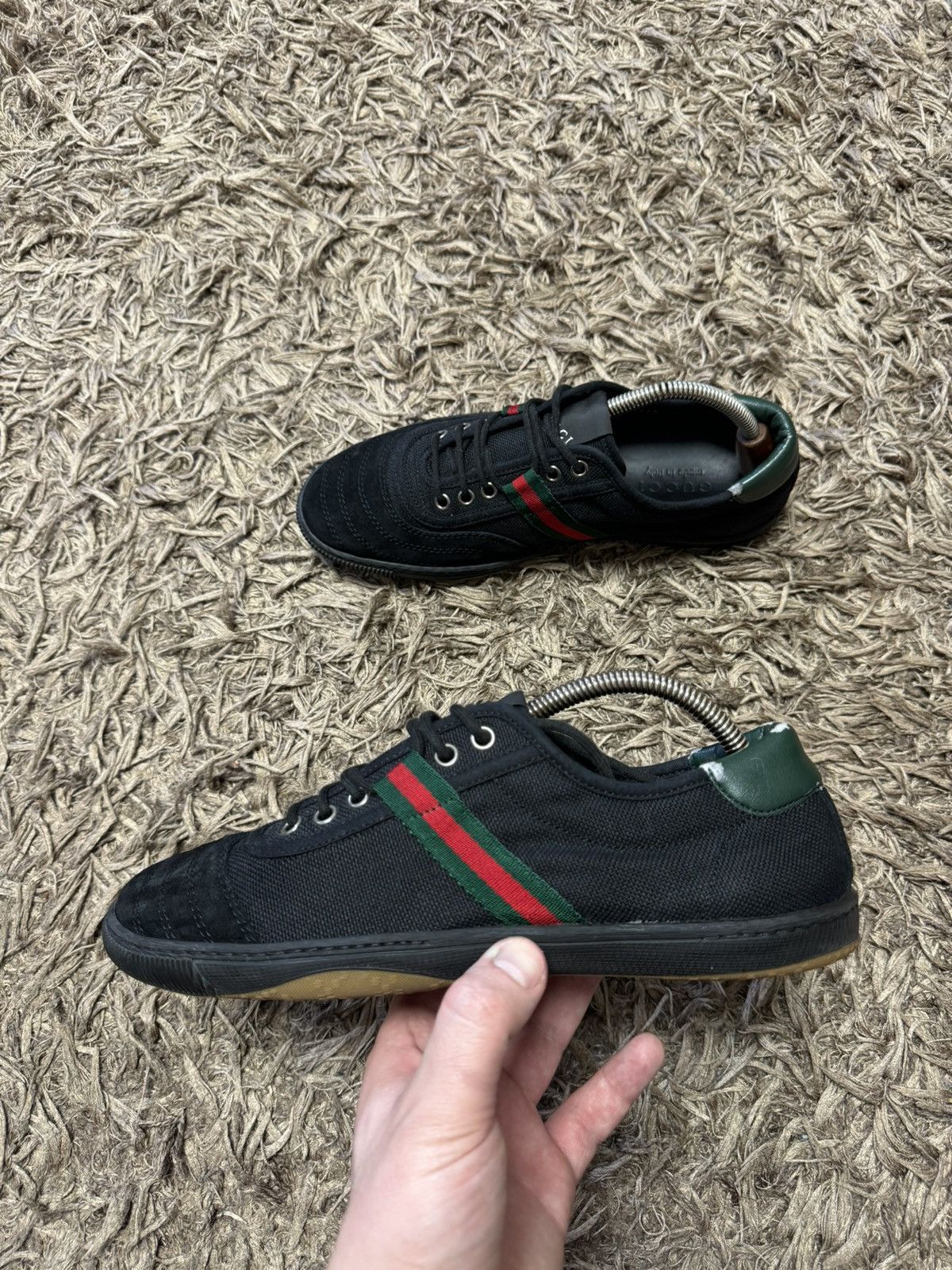 Gucci Gucci GG low top sneakers shoes trainers monogram 41.5/52 Size US 7.5 / EU 40-41 - 3 Thumbnail