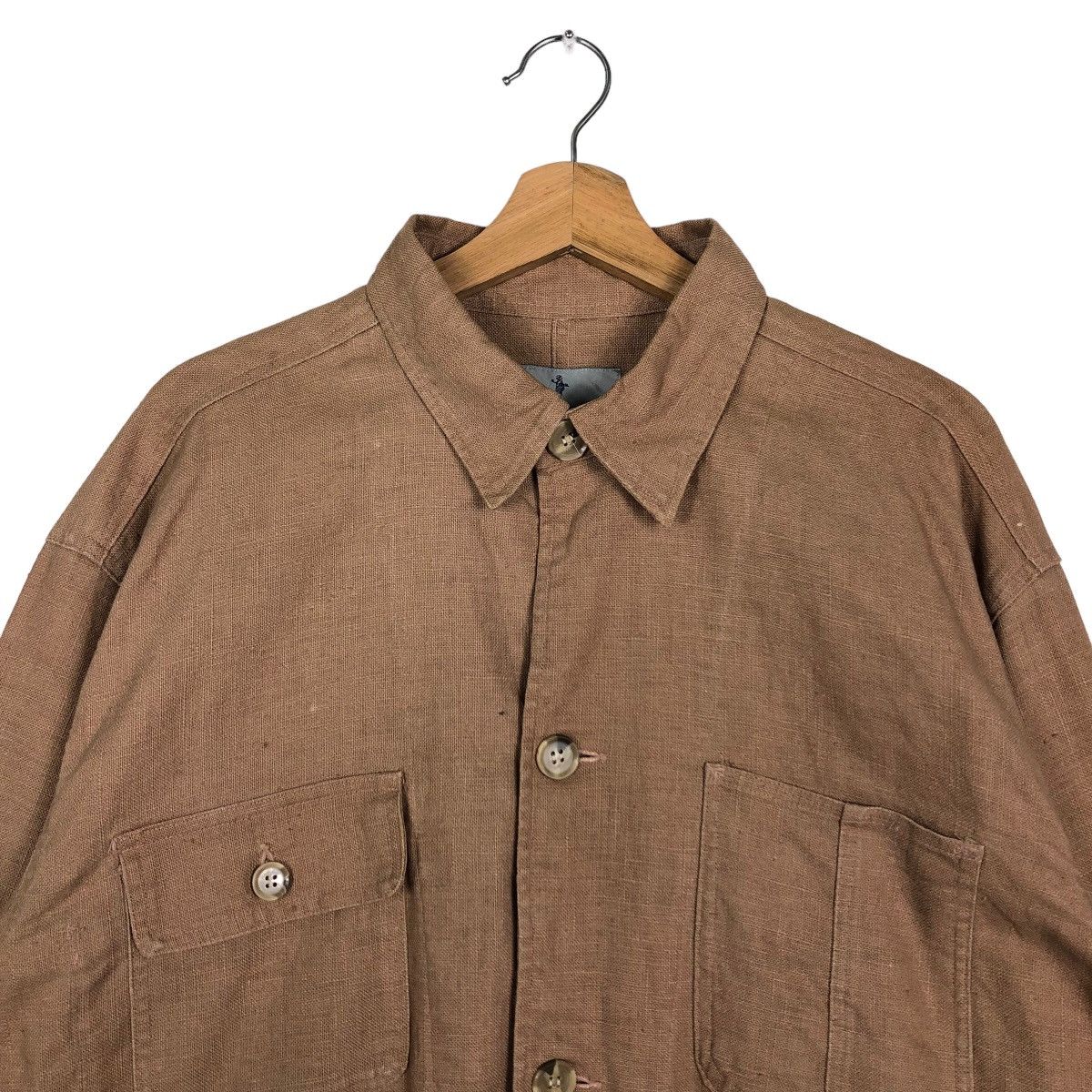 Japanese Brand 🔥90’s Vintage Hickory Chore Jacket Maneaver Issey Miyake Size US M / EU 48-50 / 2 - 2 Thumbnail