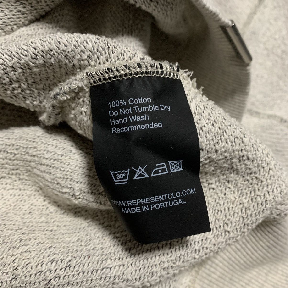 Represent Clo. Represent XS Blanks Grey Heavyweight Crewneck Sweatshirt Size US XS / EU 42 / 0 - 8 Thumbnail