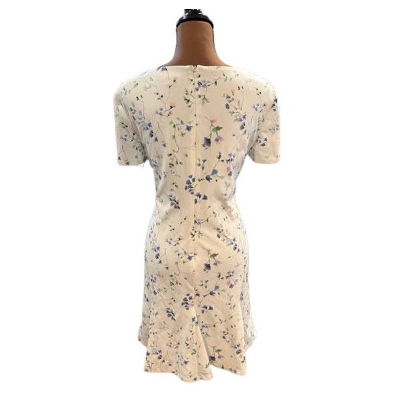 Lauren Ralph Lauren Lauren Ralph Lauren “Darris” Floral Short Sleeve Midi Dress Size XL / US 12-14 / IT 48-50 - 6 Thumbnail