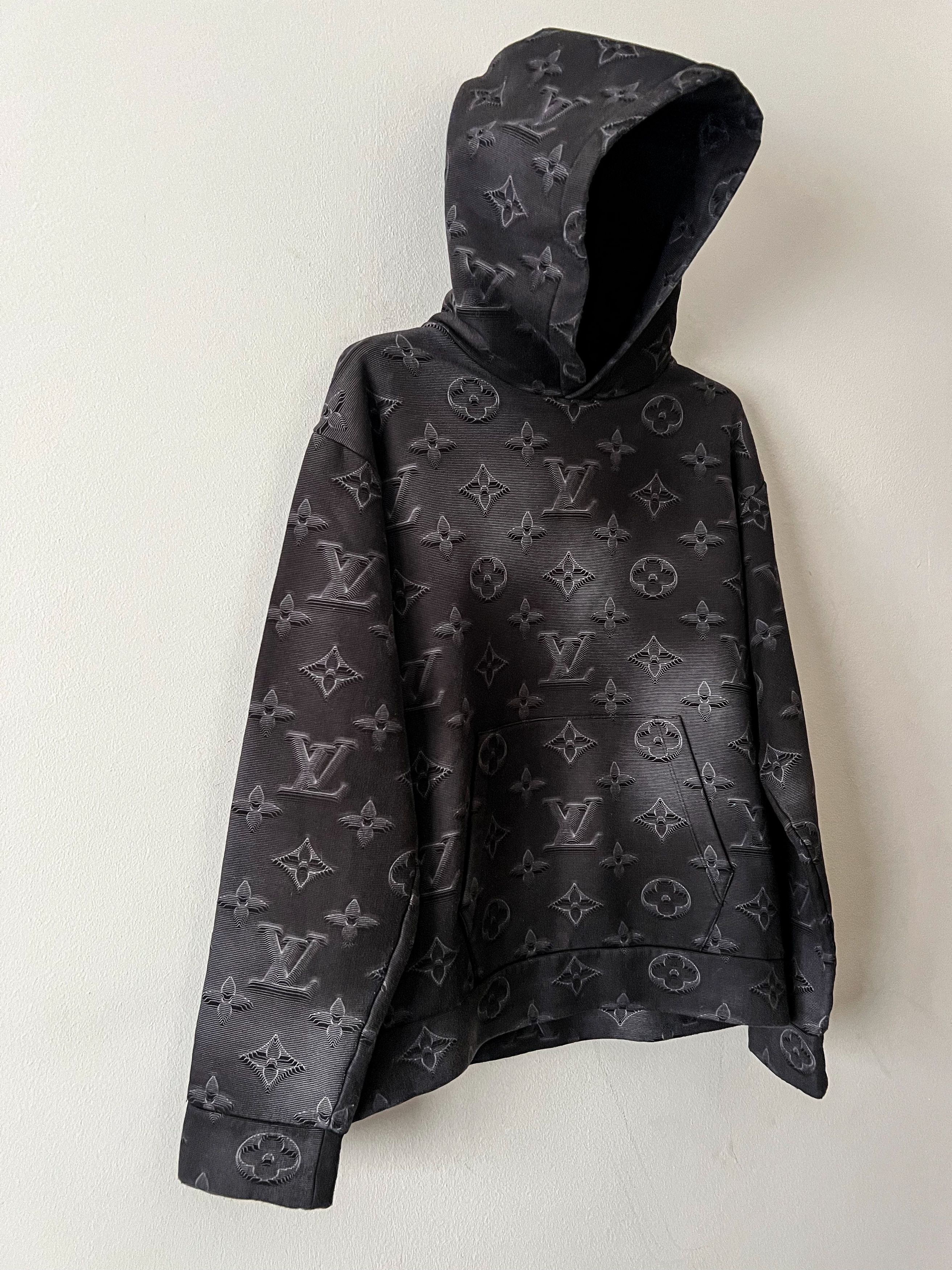 Louis Vuitton LV '2054' 3D Monogram Hoodie Size US XL / EU 56 / 4 - 2 Thumbnail