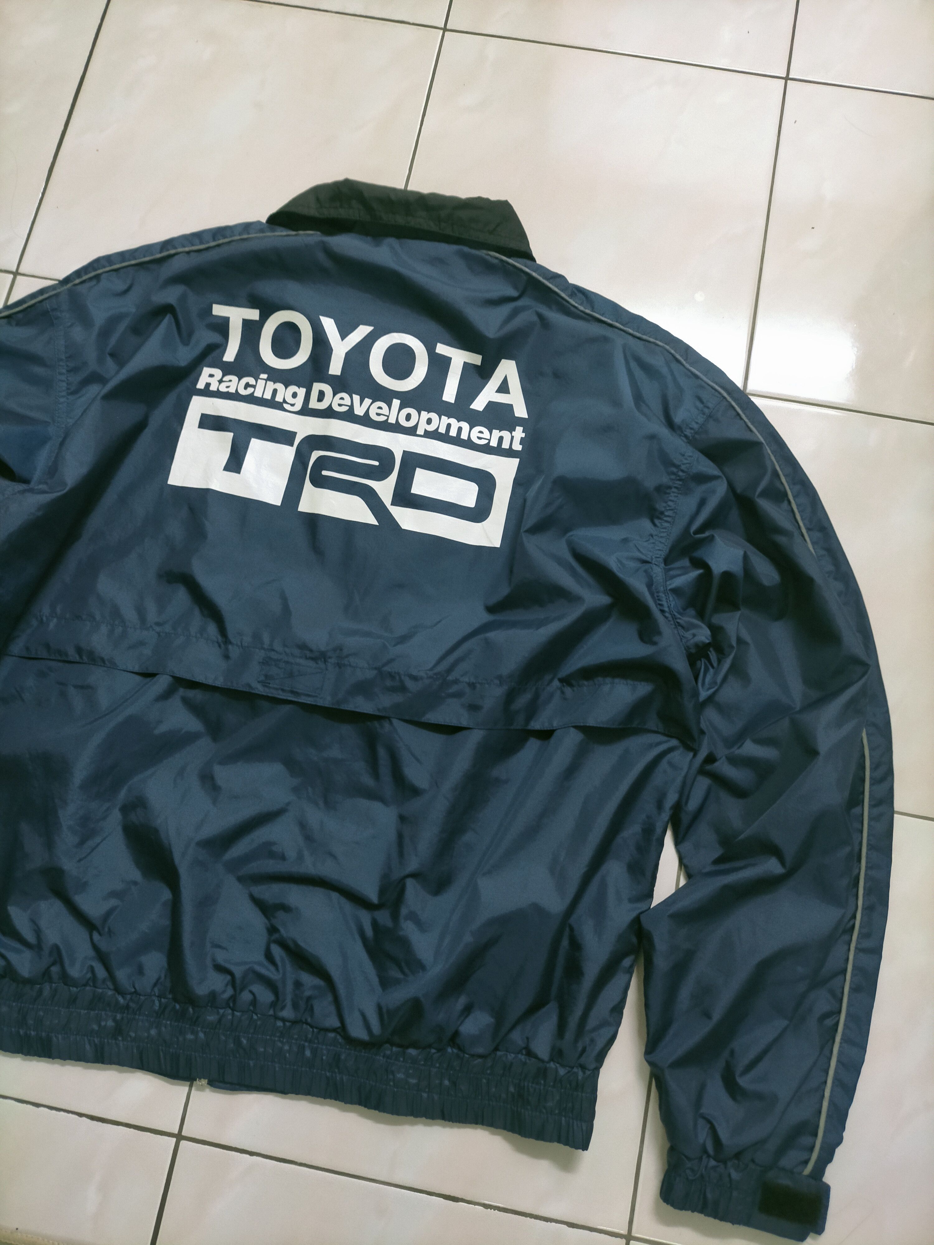 Vintage 🔥 Vintage Toyota TRD Racing Development Navy Blue Jacket Size US L / EU 52-54 / 3 - 5 Thumbnail