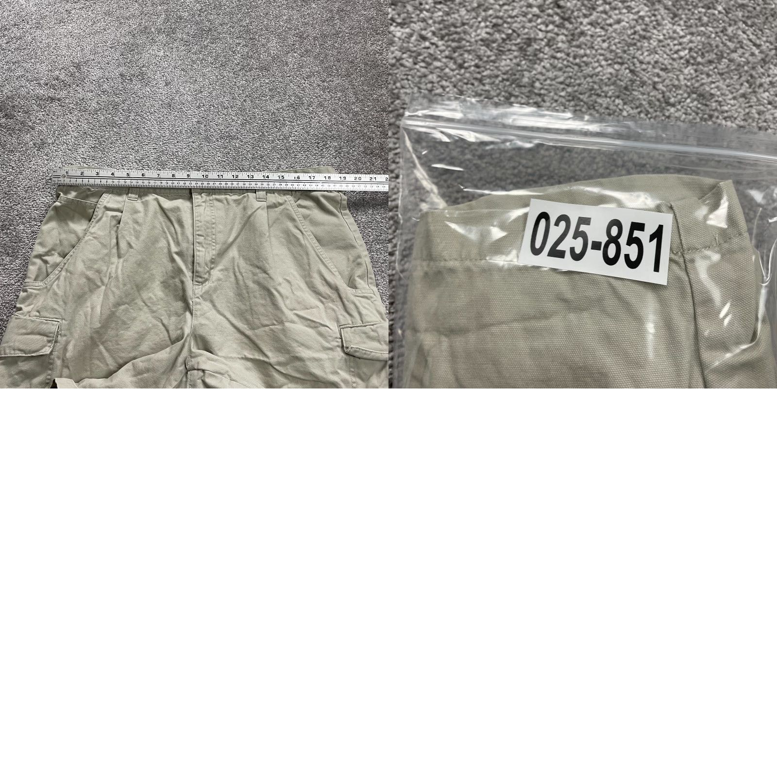 Vintage Columbia Cargo Shorts Mens 38 Beige Cotton Outdoor Fishing 38x7.5 Size US 38 / EU 54 - 9 Thumbnail
