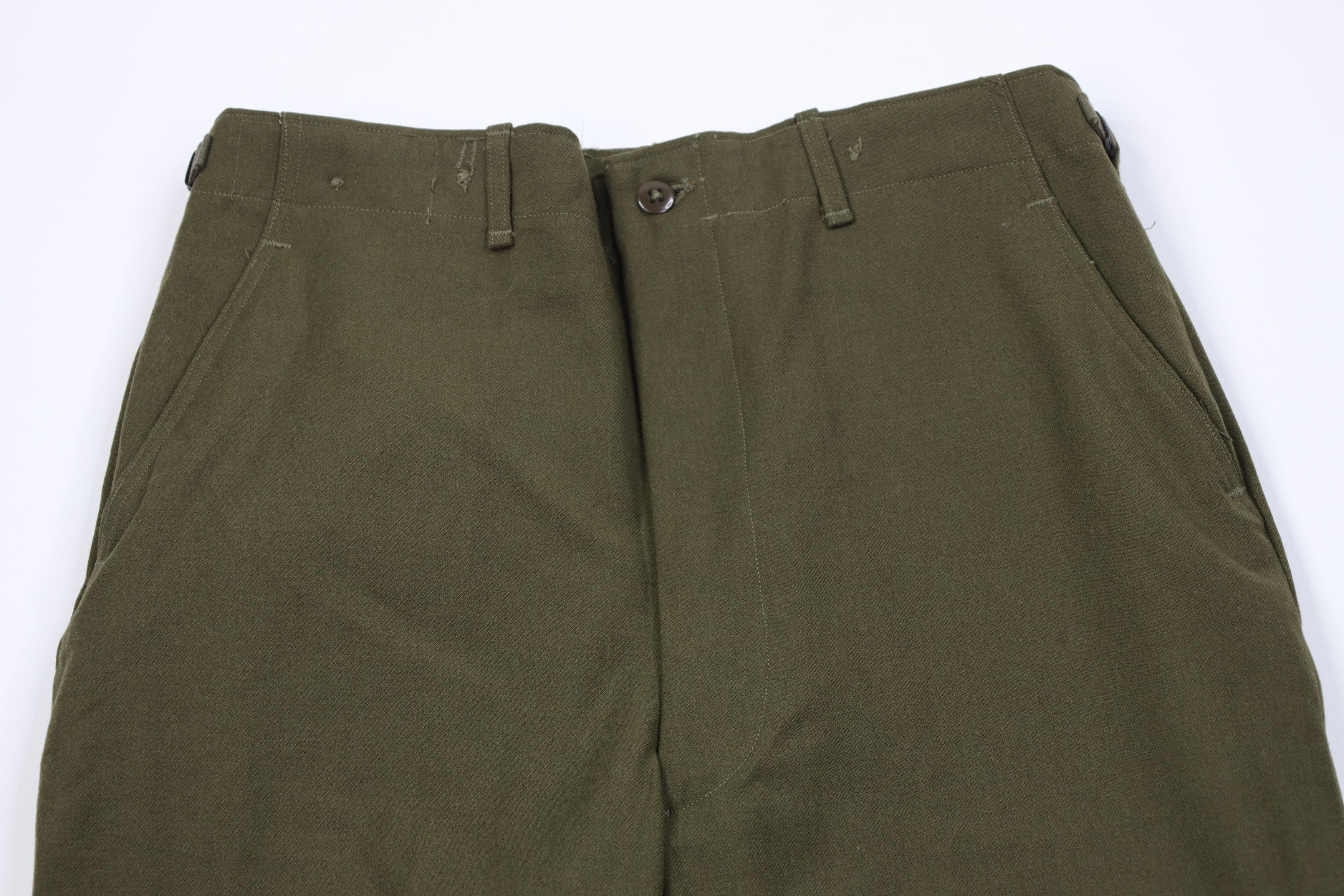 Vintage Vintage 50s USGI Korean War Wide Leg Field Trousers Pants Size US 34 / EU 50 - 2 Thumbnail