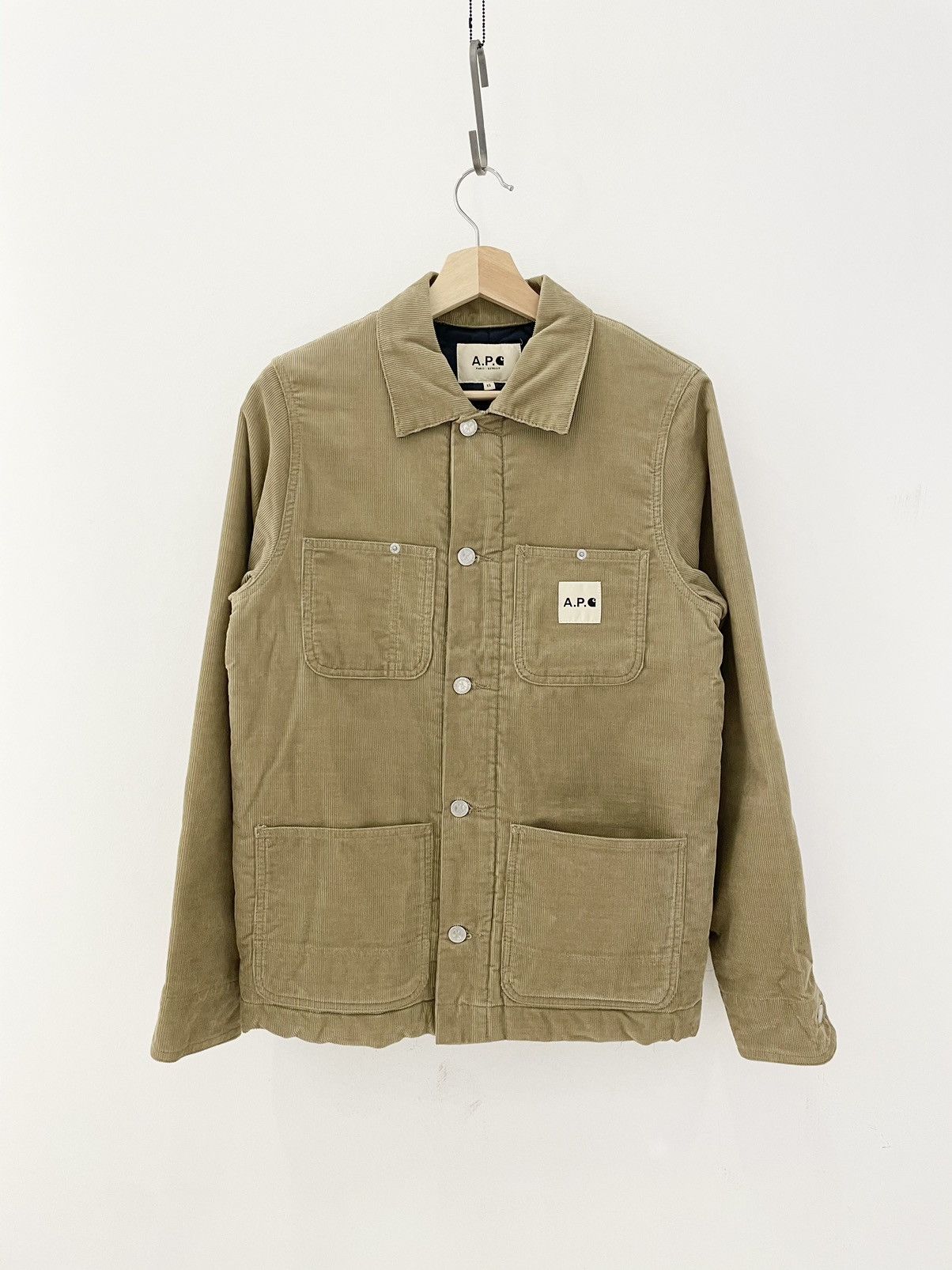 carhartt×A.P.C ガブリエルコート A.P.C. x Carhartt WIP Gabrielle Corduroy Chore Coat