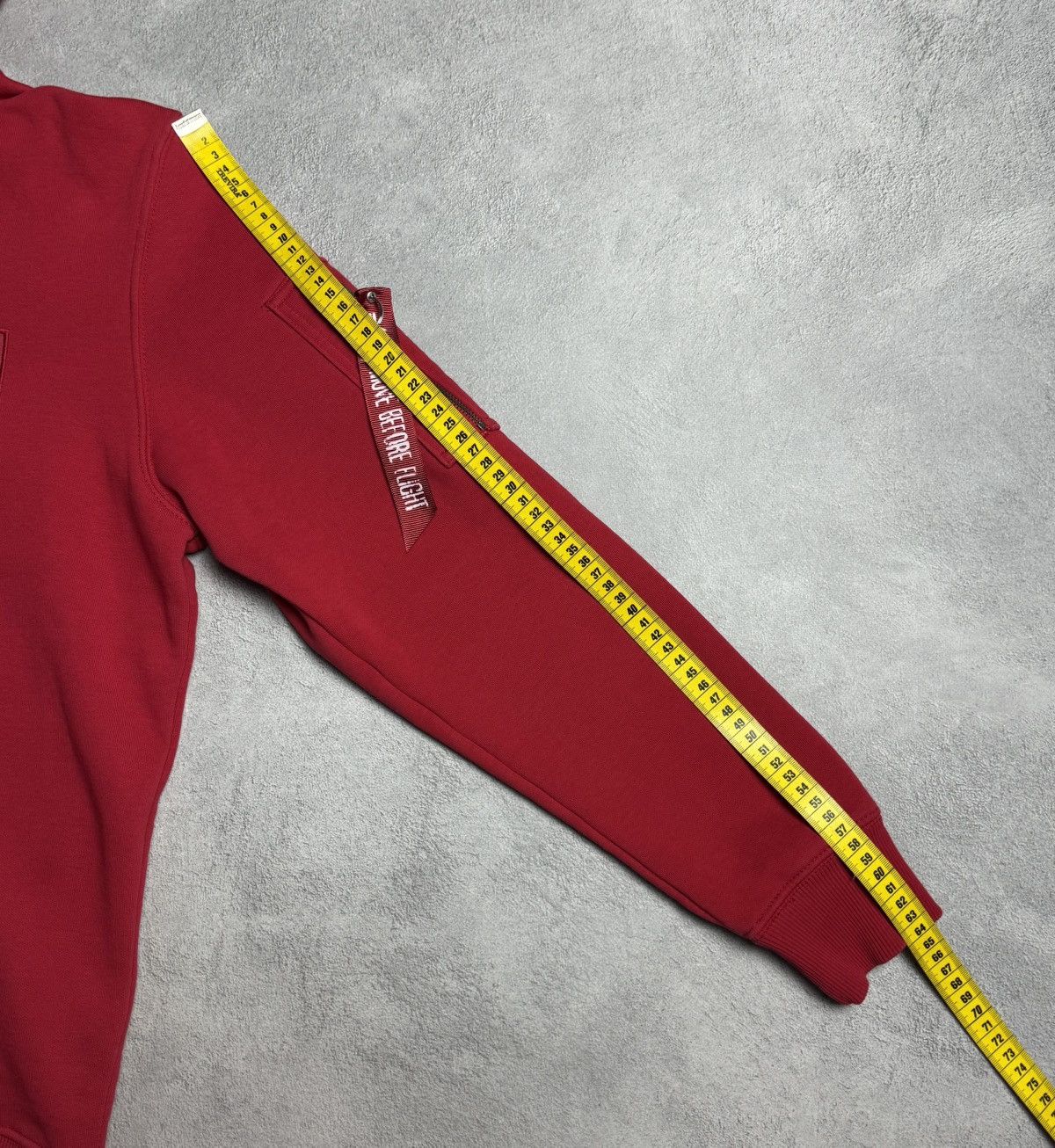 Alpha Industries Alpha Industries Big Logo Cotton Hoodie Red size L Size US L / EU 52-54 / 3 - 21 Thumbnail