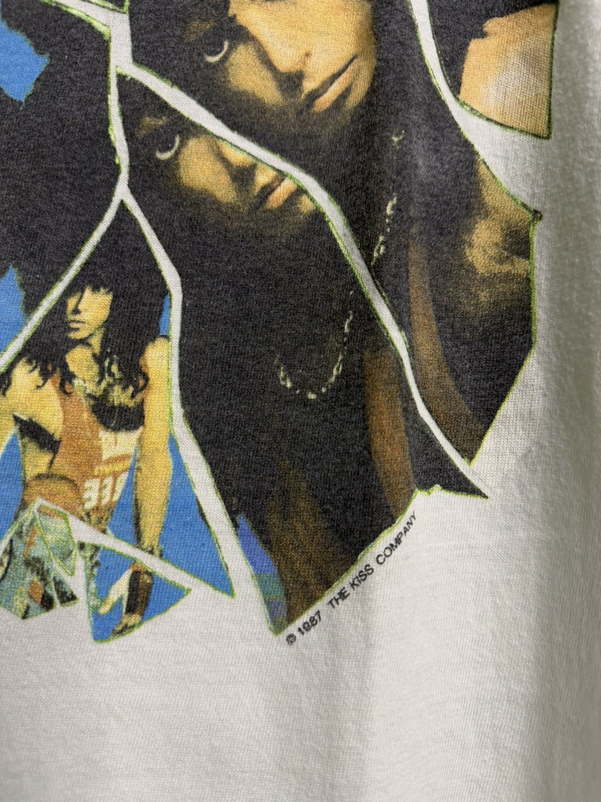 Band Tees × Vintage Vintage Kiss ©1987 - Crazy Nights Album Cover Size US L / EU 52-54 / 3 - 10 Thumbnail