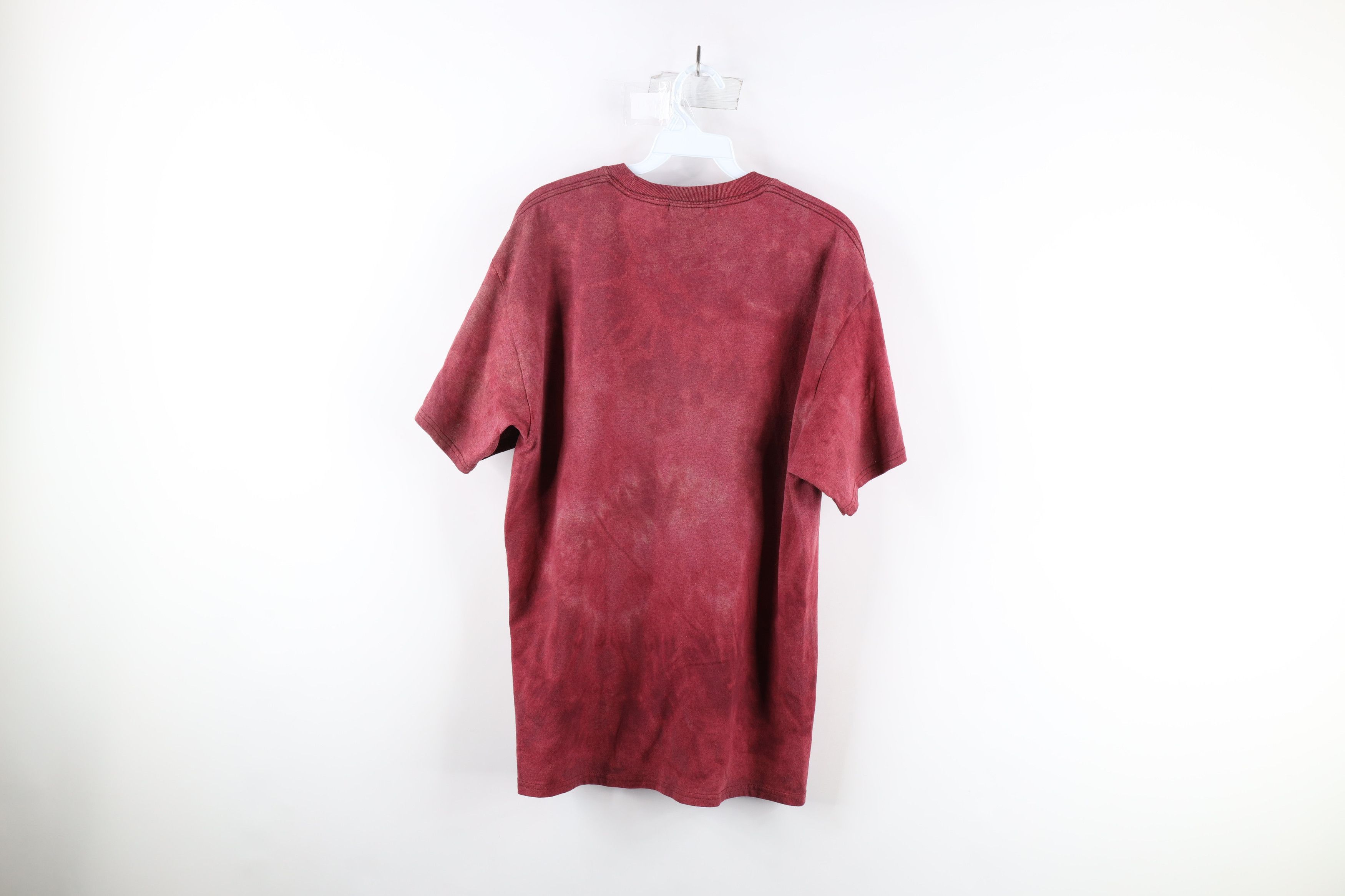 Vintage Vintage Polaris Spell Out Acid Wash Short Sleeve T-Shirt Red Size US L / EU 52-54 / 3 - 7 Thumbnail