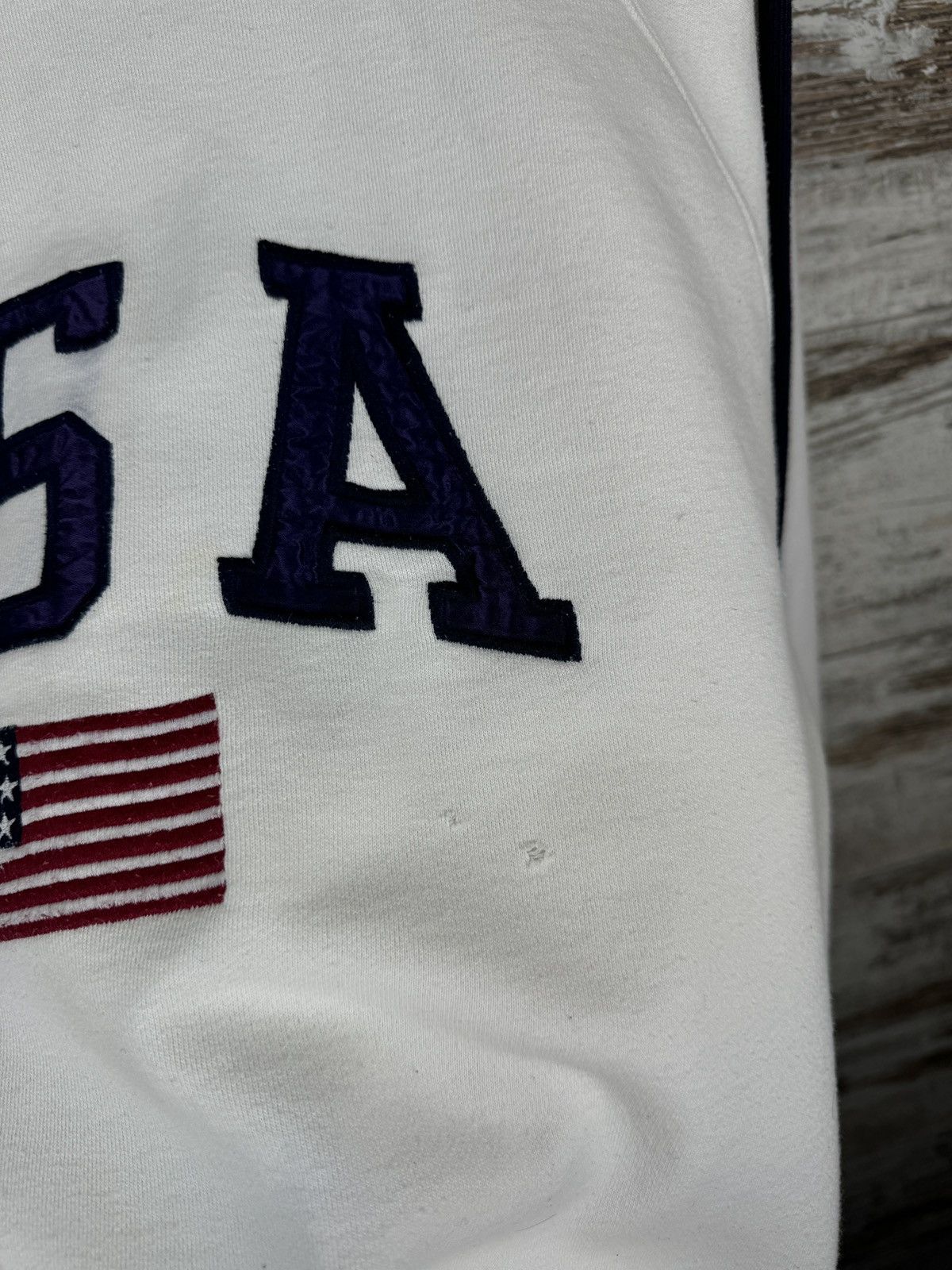 Polo Ralph Lauren × Vintage Mens Vintage Polo Ralph Lauren Sport USA sweatshirt big logo Size US S / EU 44-46 / 1 - 11 Thumbnail
