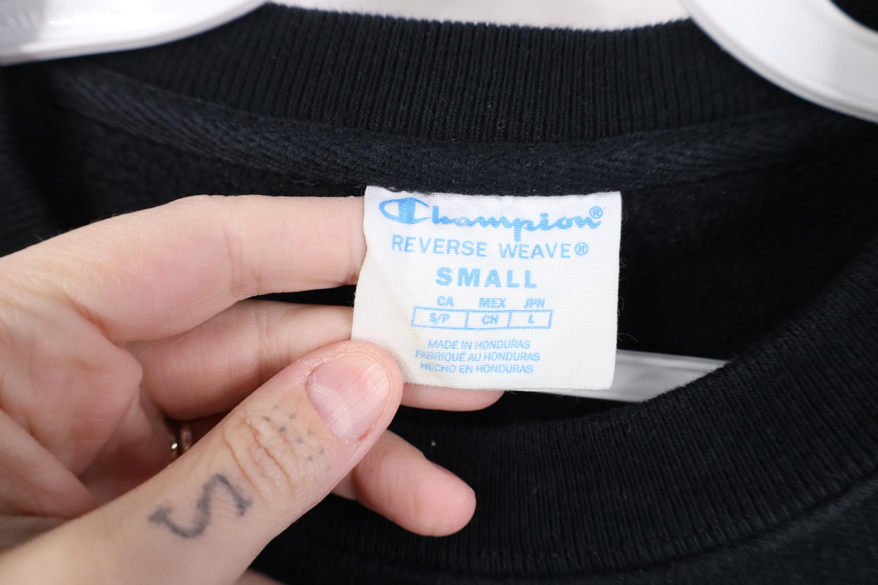Champion Y2K Champion Reverse Weave Heavyweight Sweatshirt Black Size US S / EU 44-46 / 1 - 8 Thumbnail