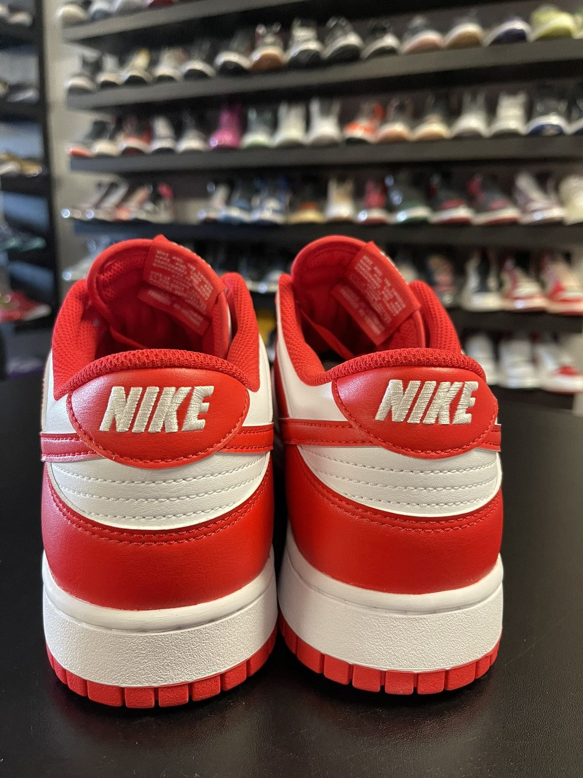 Nike Size 12 - Nike Dunk Low Red St John’s Size US 12 / EU 45 - 4 Thumbnail