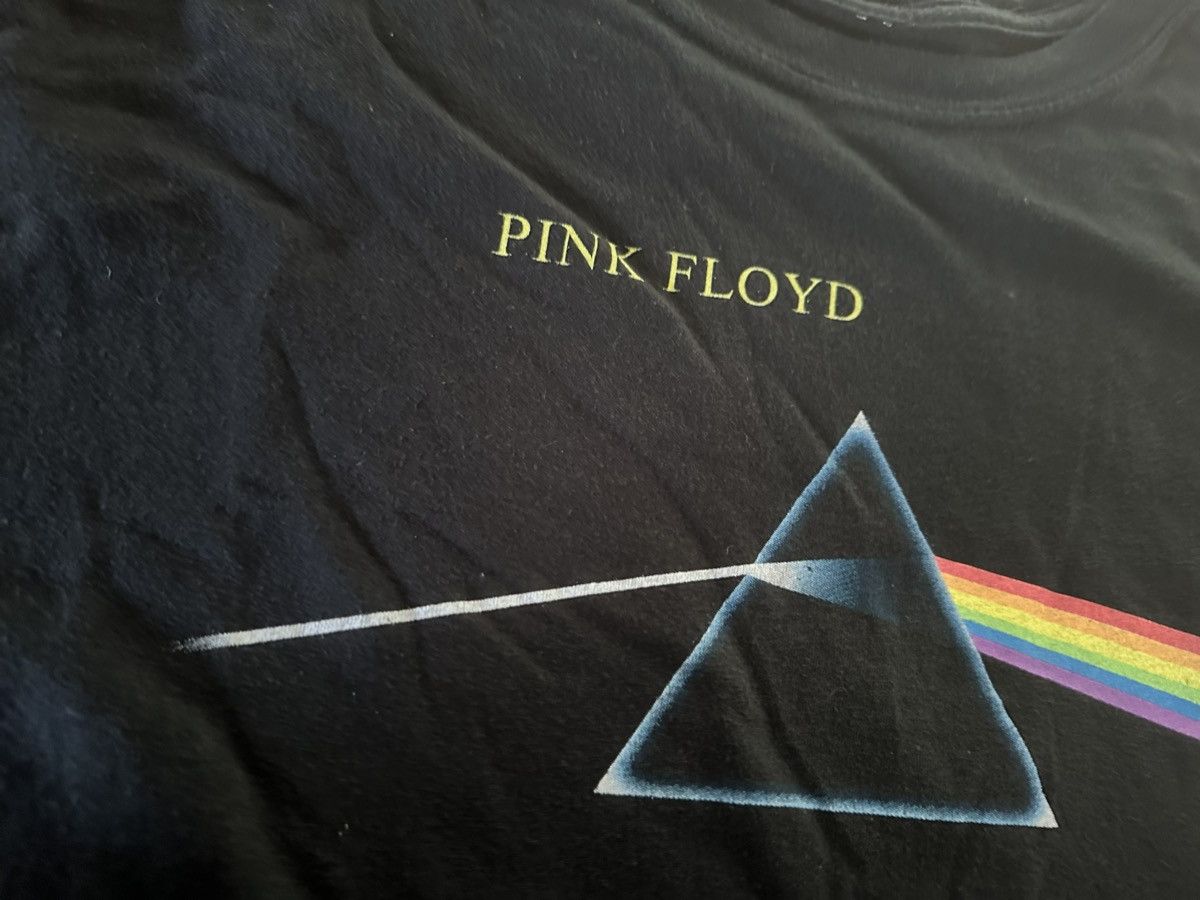 Pink Floyd × Vintage Vintage Pink Floyd dark side of the moon T-shirt Size US XL / EU 56 / 4 - 5 Thumbnail
