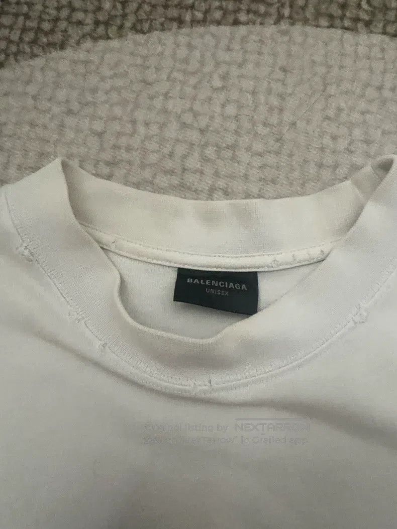 Balenciaga Balenciaga Logo letter pattern printed short-sleeve T-shir Size US L / EU 52-54 / 3 - 3 Thumbnail