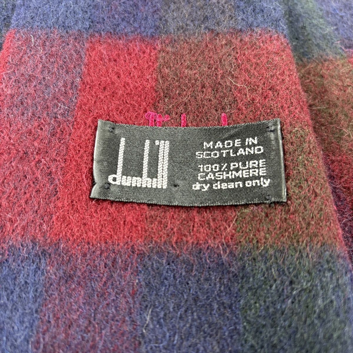Alfred Dunhill × Vintage Dunhill Scarf # D751 # Muffler # Neckwear Size ONE SIZE - 3 Thumbnail