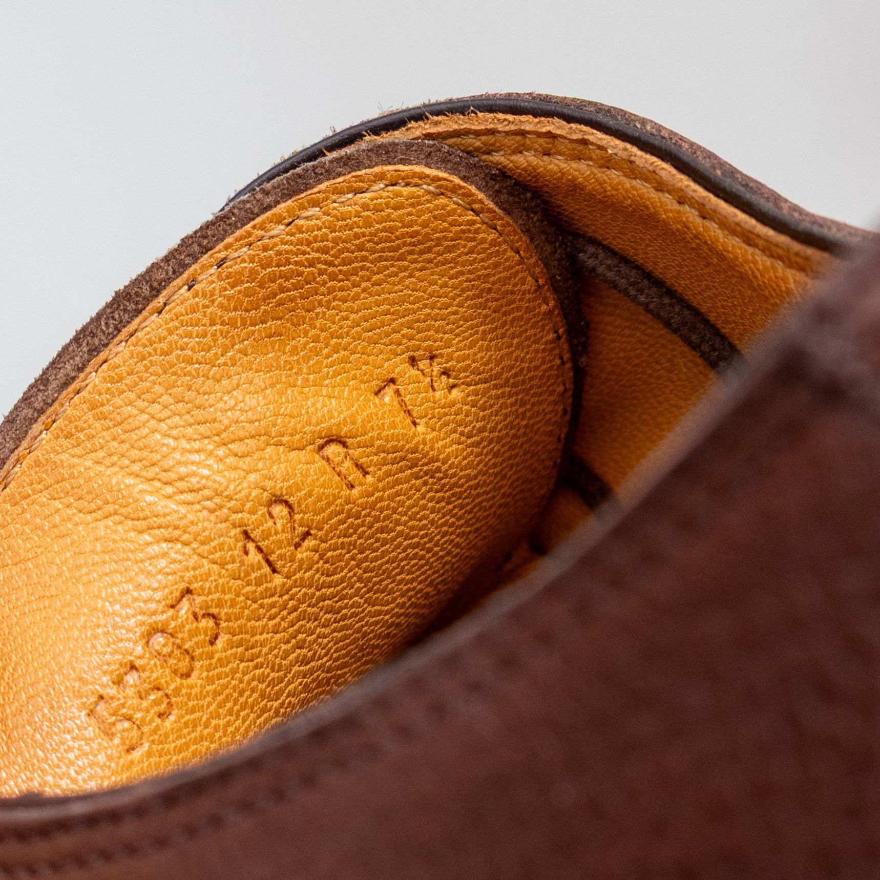 Paraboot Paraboot Rousseau Split Toe Lace Up Brown Grain Leather Size US 8.5 / EU 41-42 - 10 Thumbnail