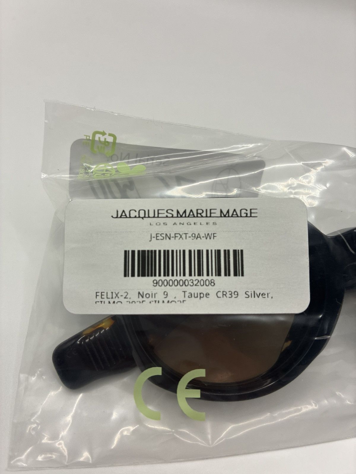 Jacques Marie Mage JMM Felix Noir 9 Sunglasses Size ONE SIZE - 9 Thumbnail