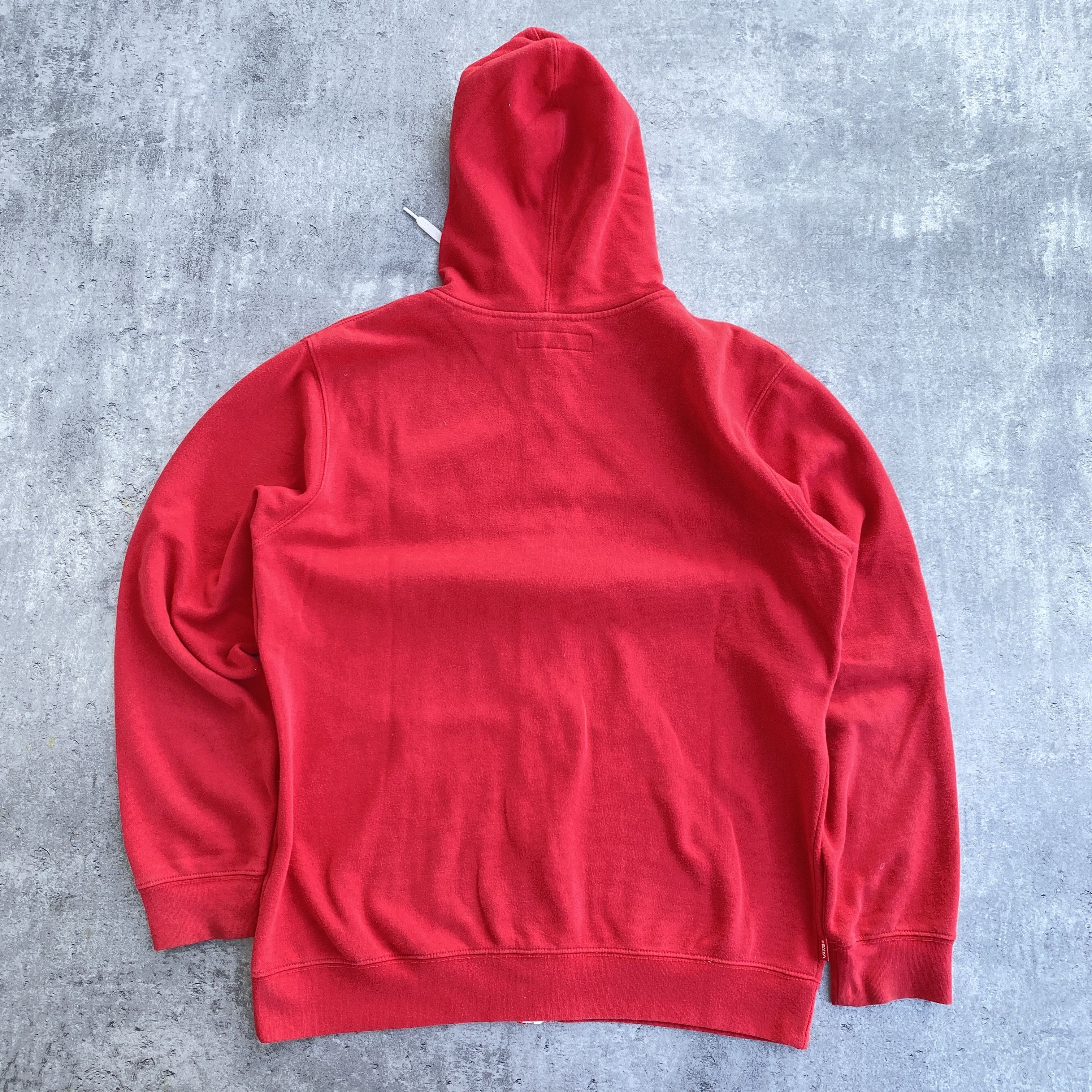 Vans Vans red boxy baggy zip-up hoodie - L Size US L / EU 52-54 / 3 - 3 Thumbnail
