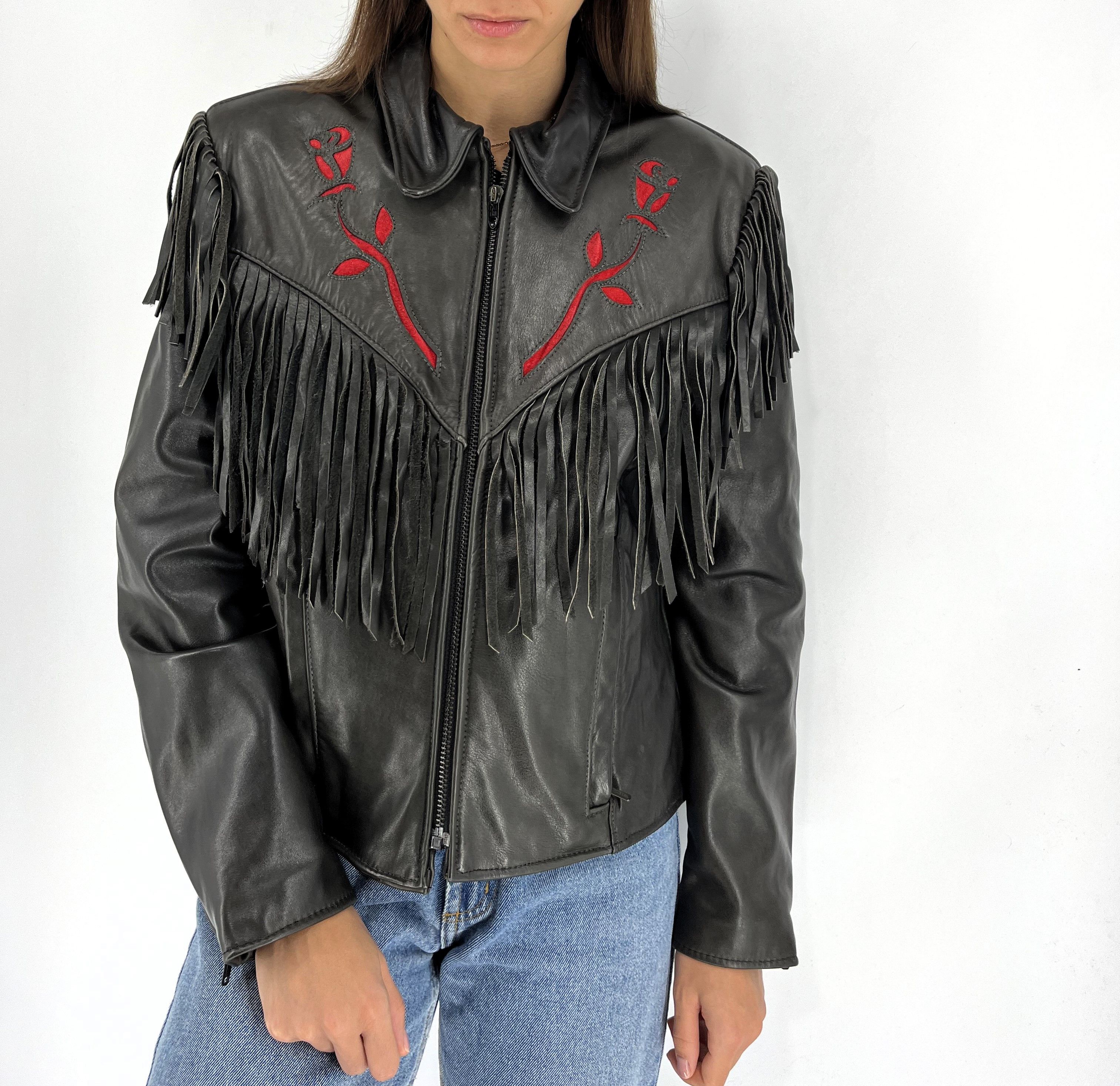 Vintage Vintage 90s Black Protech Leather Apparel Motortcycle Biker Size XL / US 12-14 / IT 48-50 - 8 Thumbnail