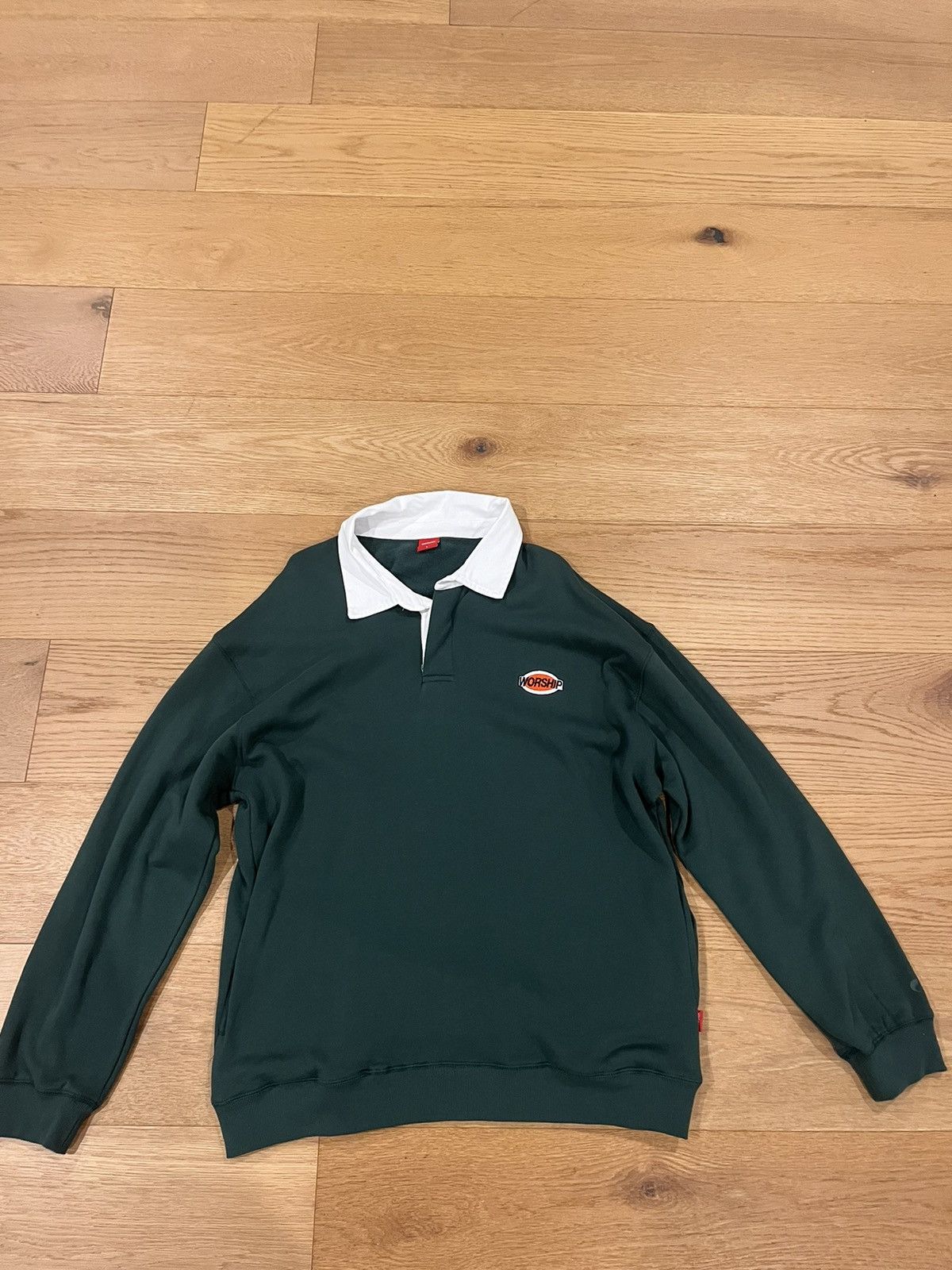 Other Worship L Dark Green Rugby Jumper Size US L / EU 52-54 / 3 - 1 Thumbnail